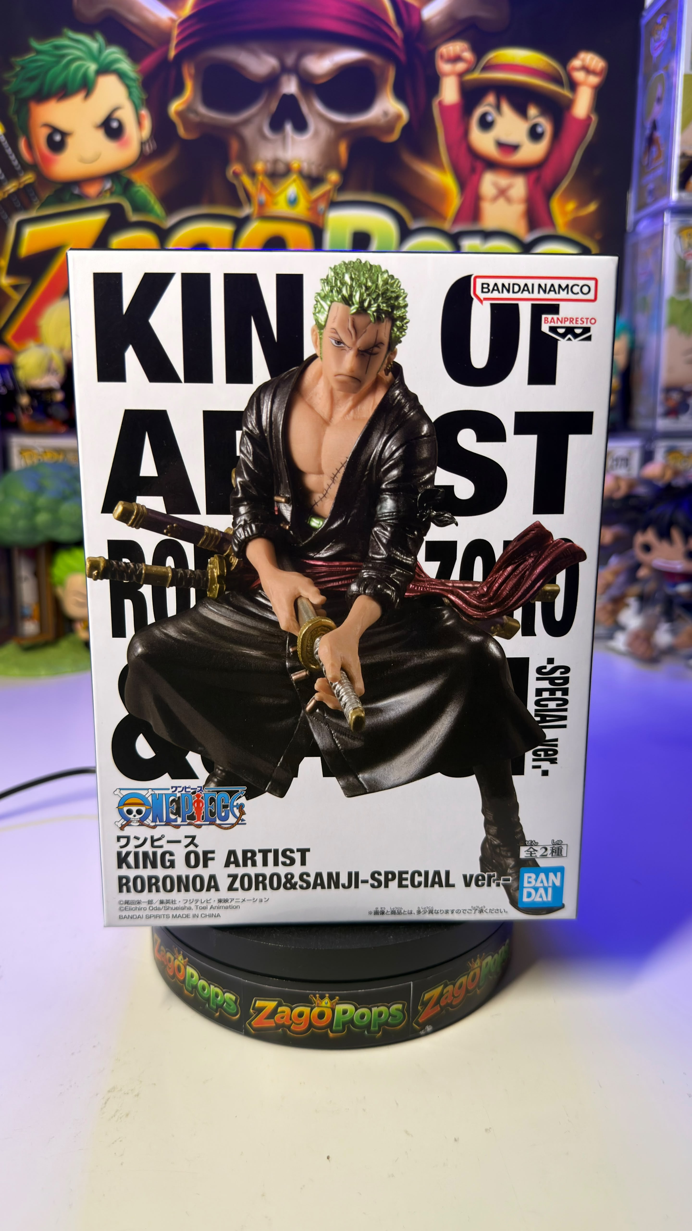 Action Figure King of Artist Zoro One Piece