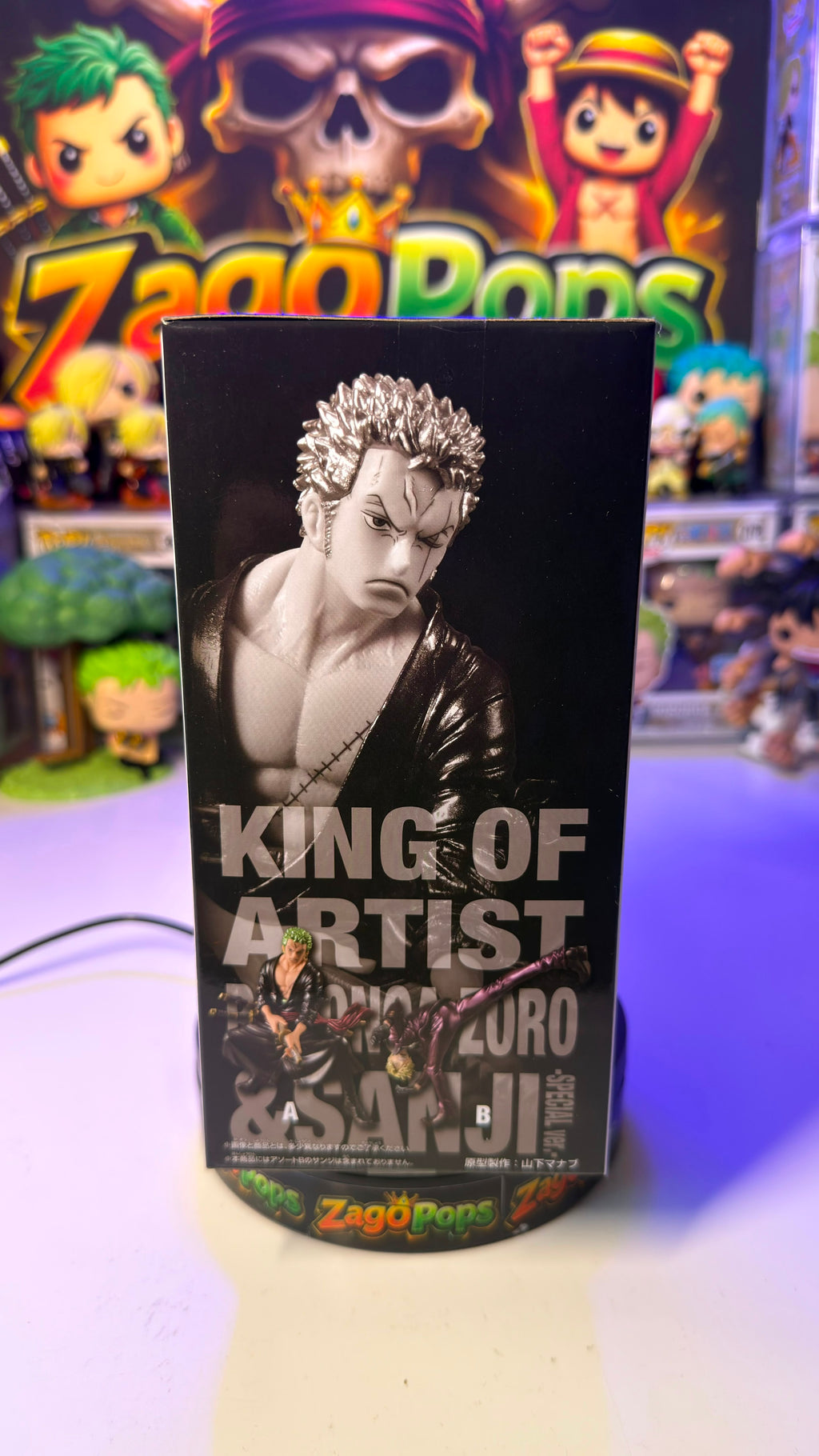 Action Figure King of Artist Zoro One Piece