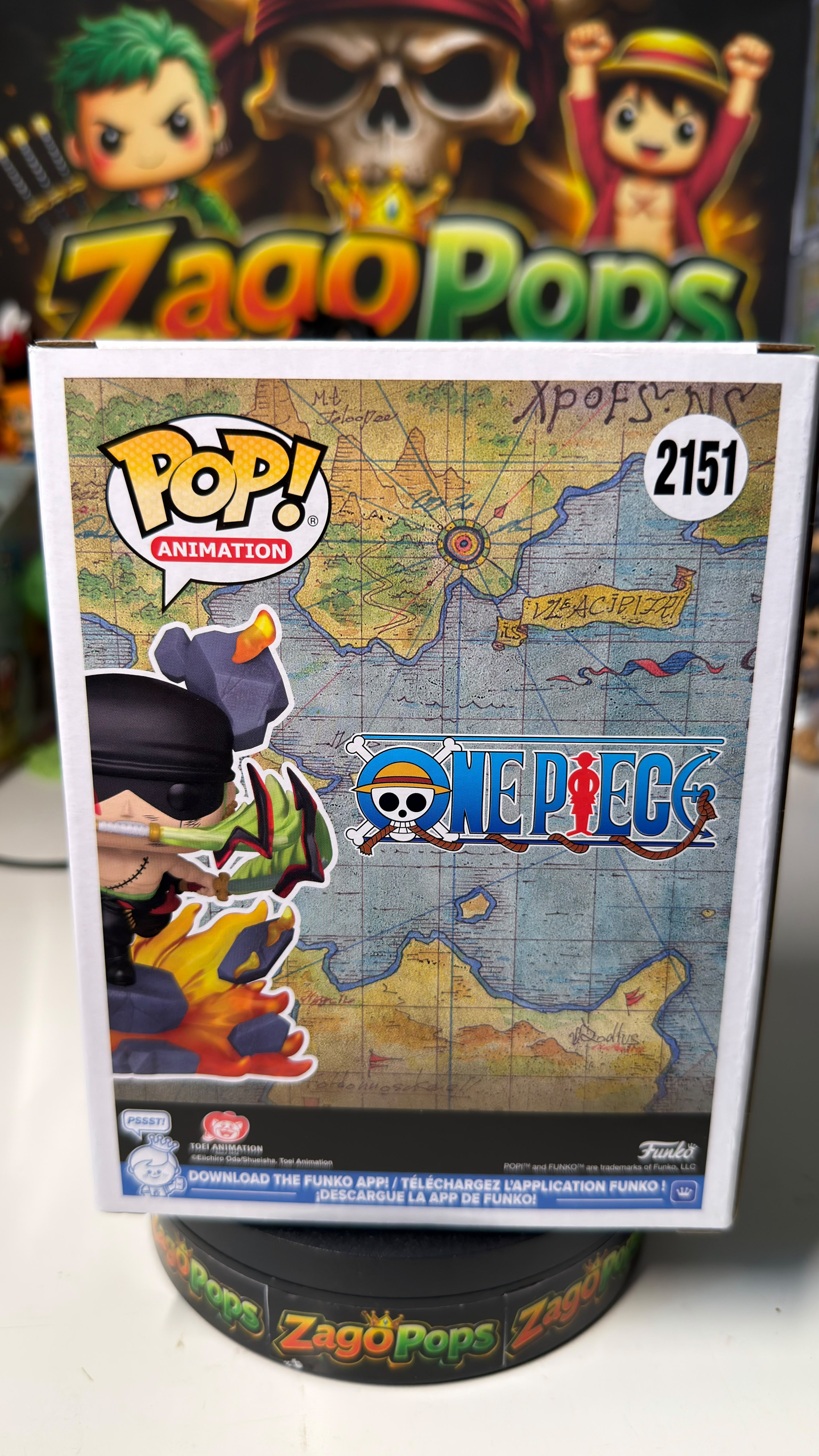 Funko Pop Roronoa Zoro 2151 One Piece
