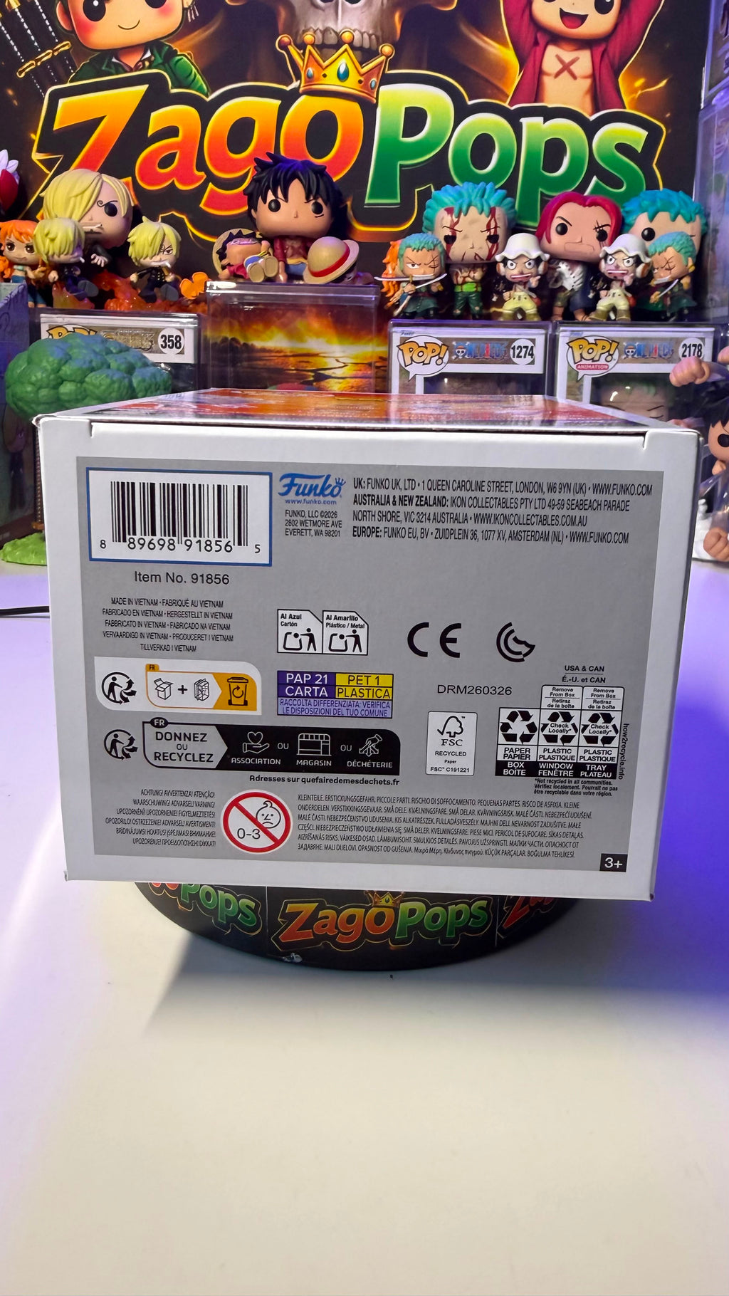Funko Pop Glorio 2306 Dragon Ball