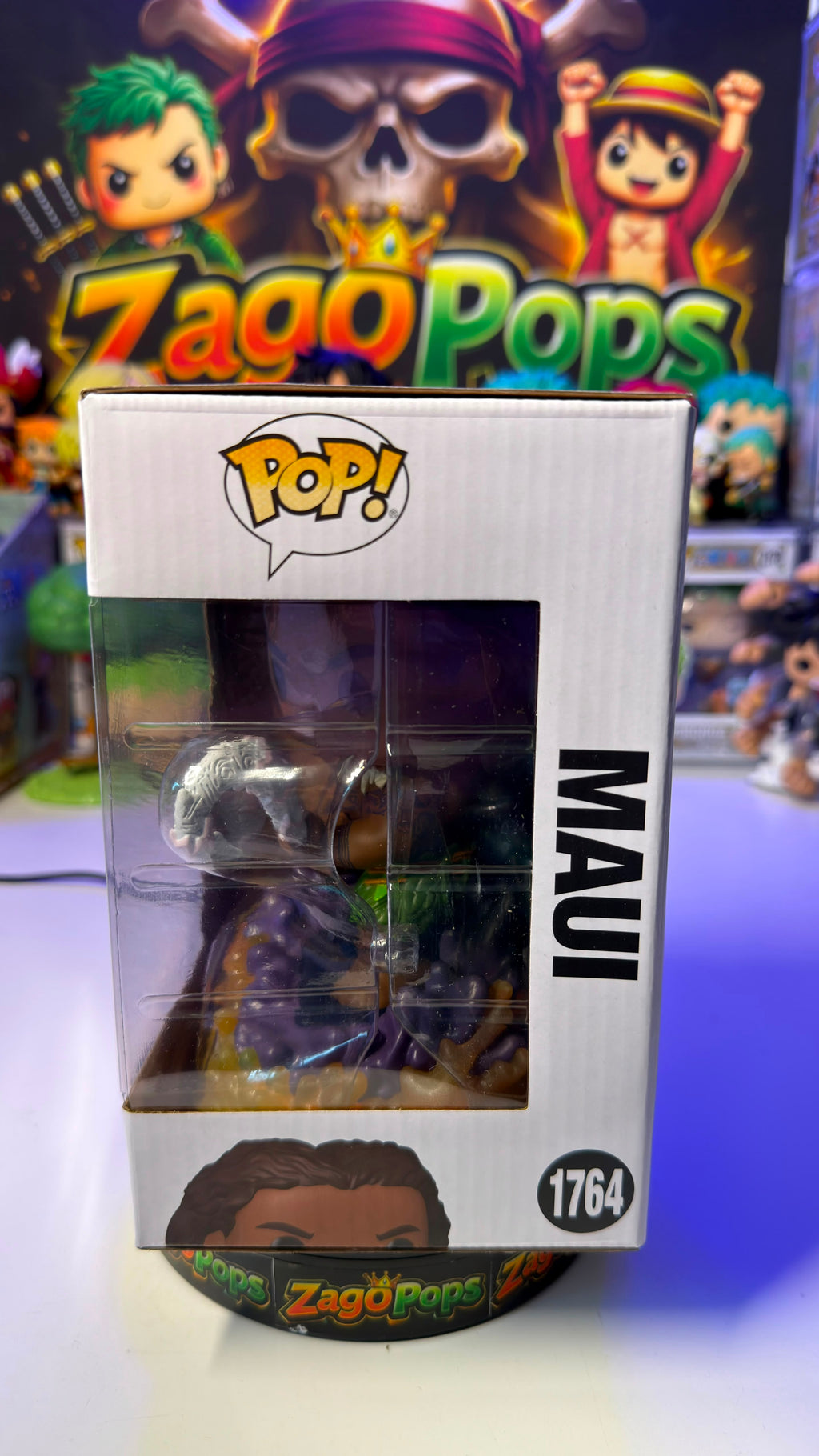 Funko Pop Maui 1764 Glows in the Dark Disney Moana