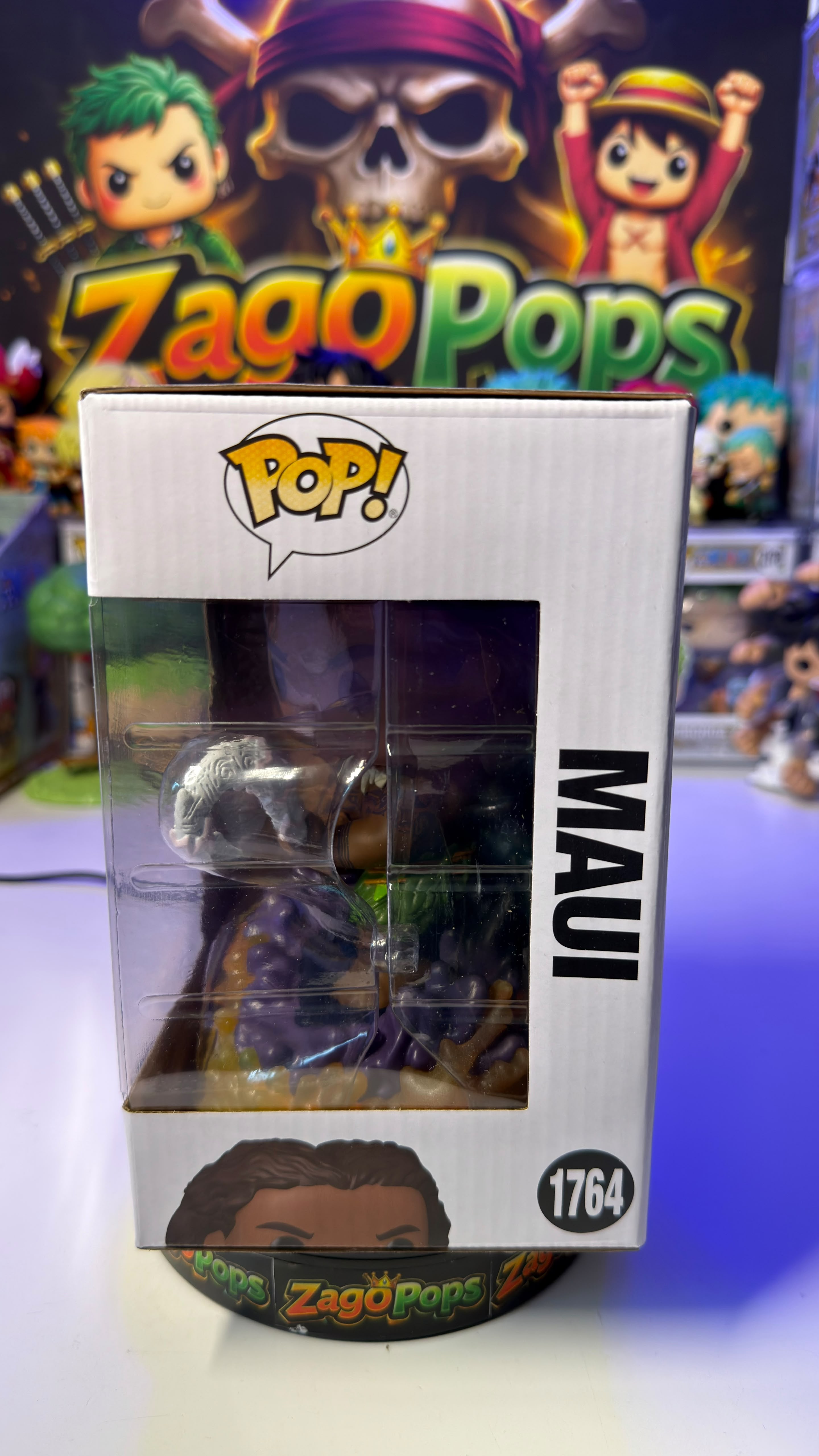 Funko Pop Maui 1764 Glows in the Dark Disney Moana