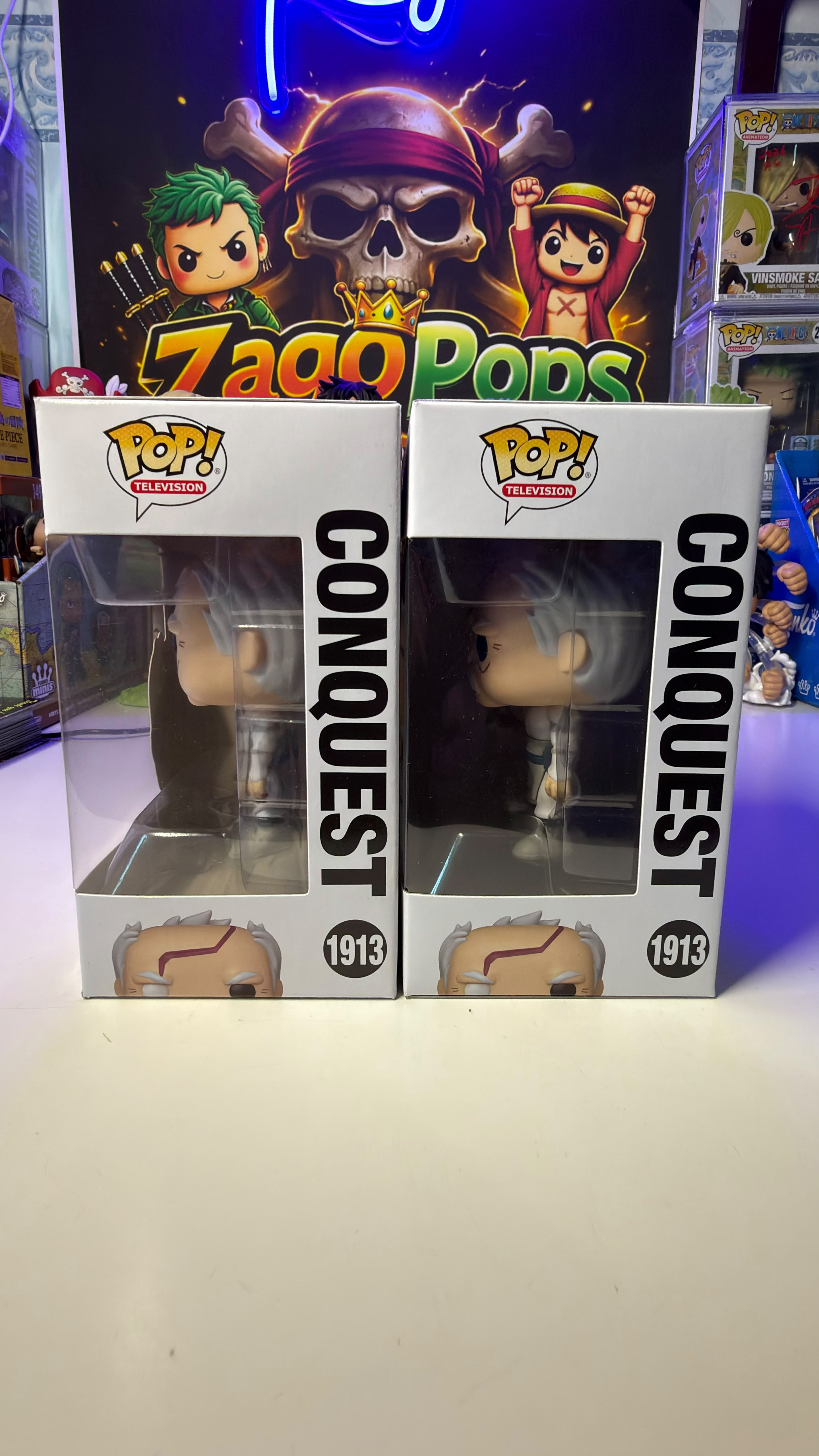 Funko Pop Bundle Conquest 1913 Chase Invincible