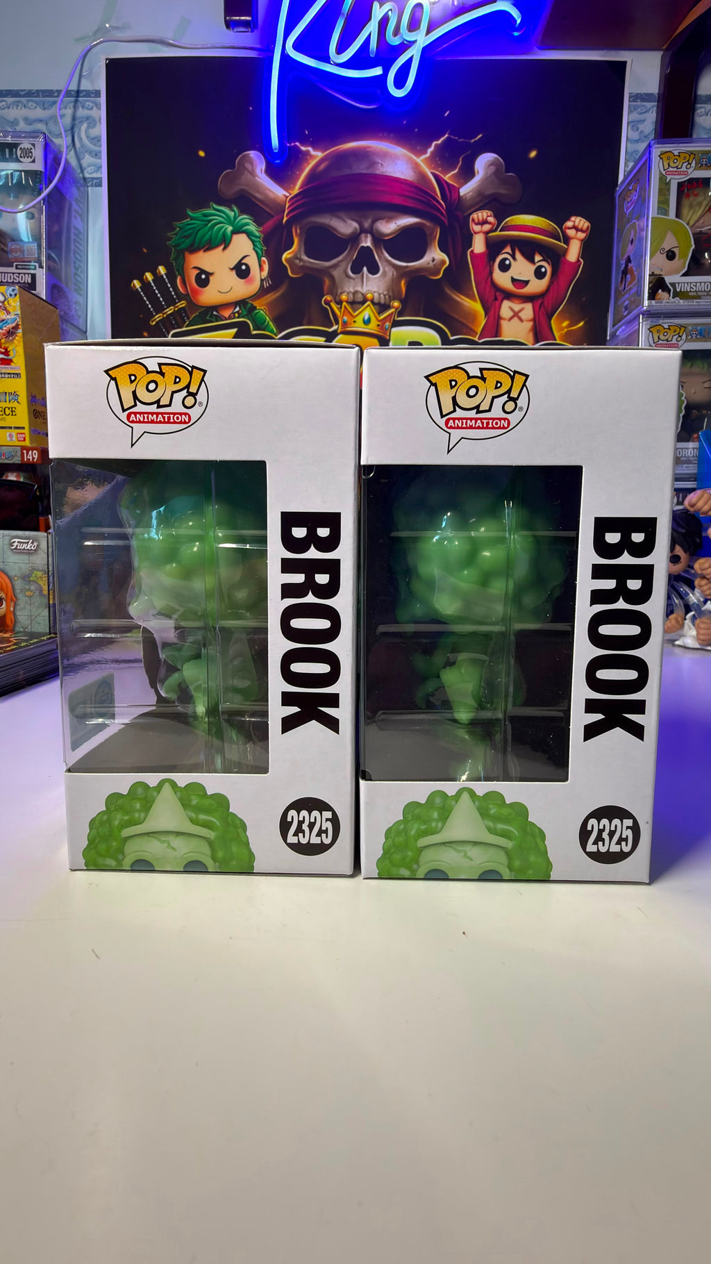 Funko Pop Bundle Brook 2325 GlowChase One Piece