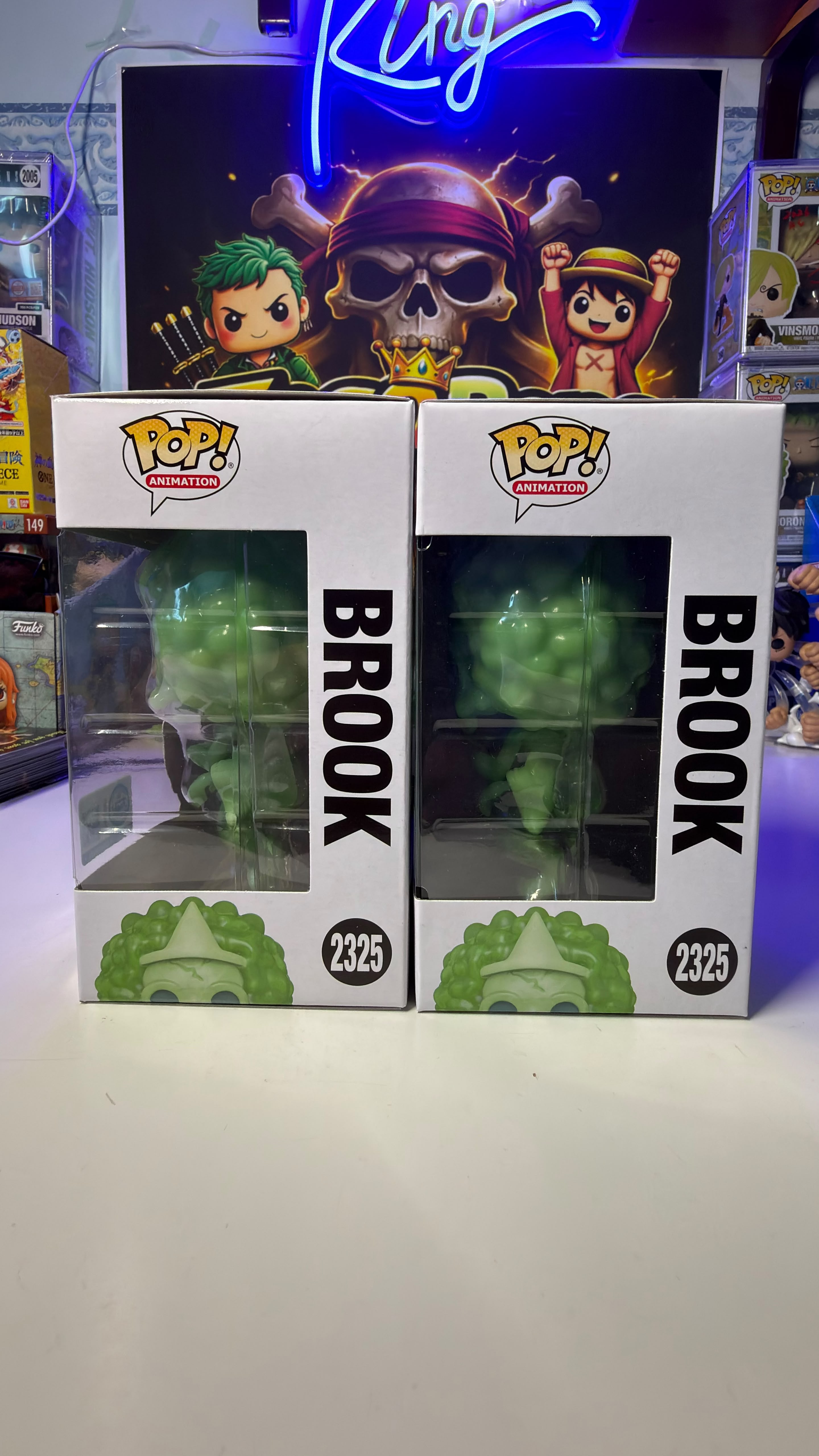 Funko Pop Bundle Brook 2325 GlowChase One Piece