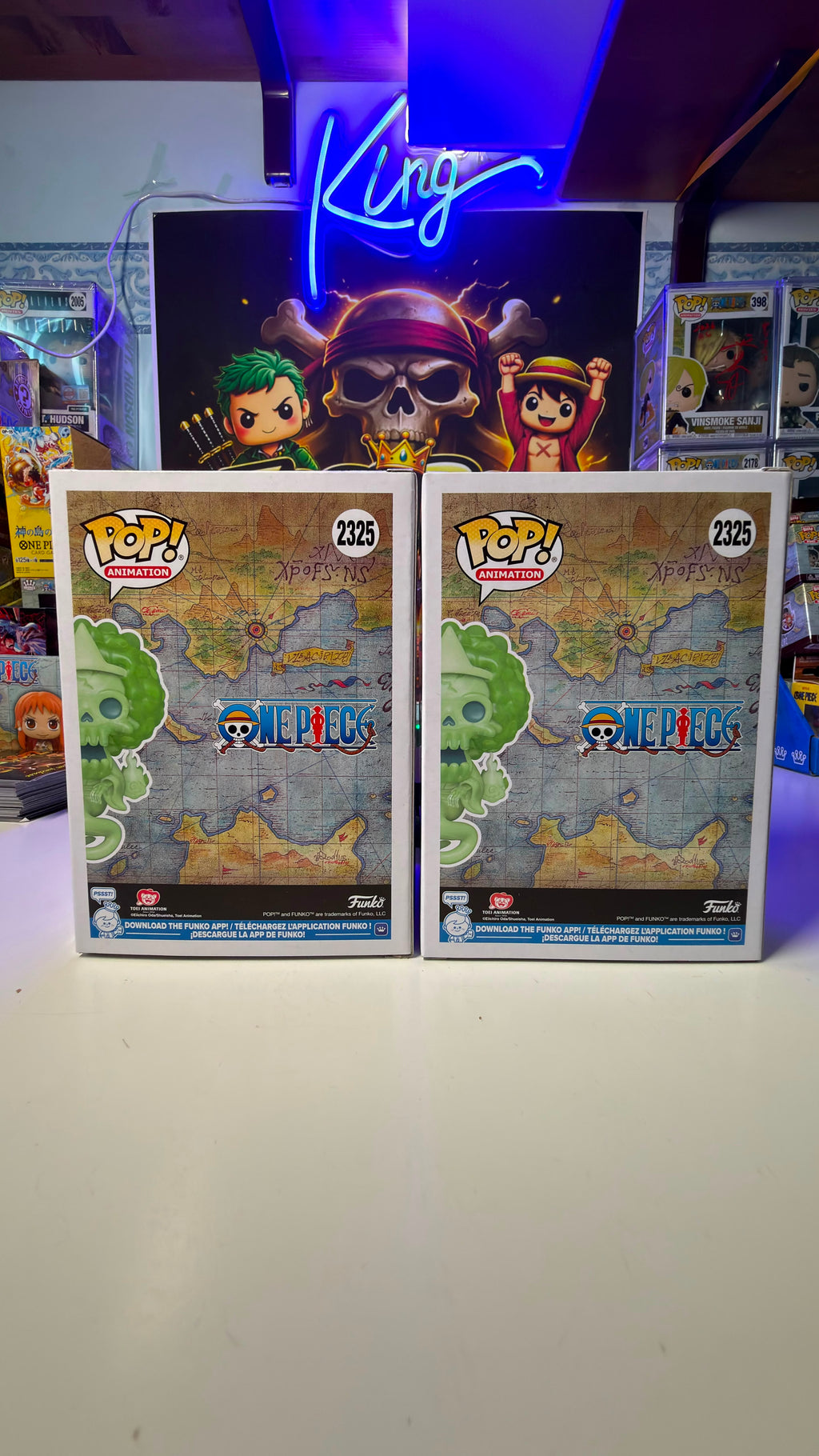 Funko Pop Bundle Brook 2325 GlowChase One Piece