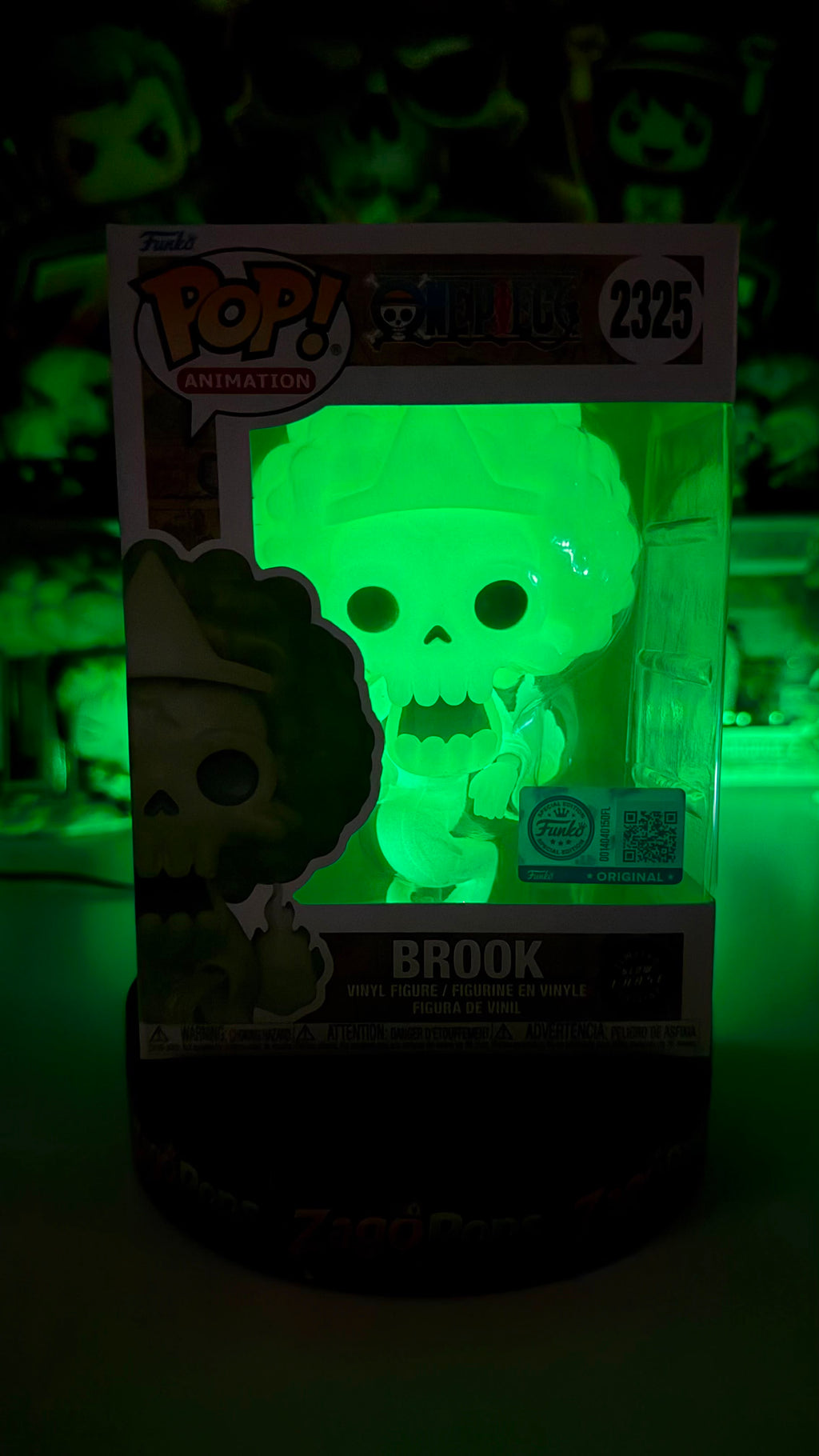 Funko Pop Bundle Brook 2325 GlowChase One Piece
