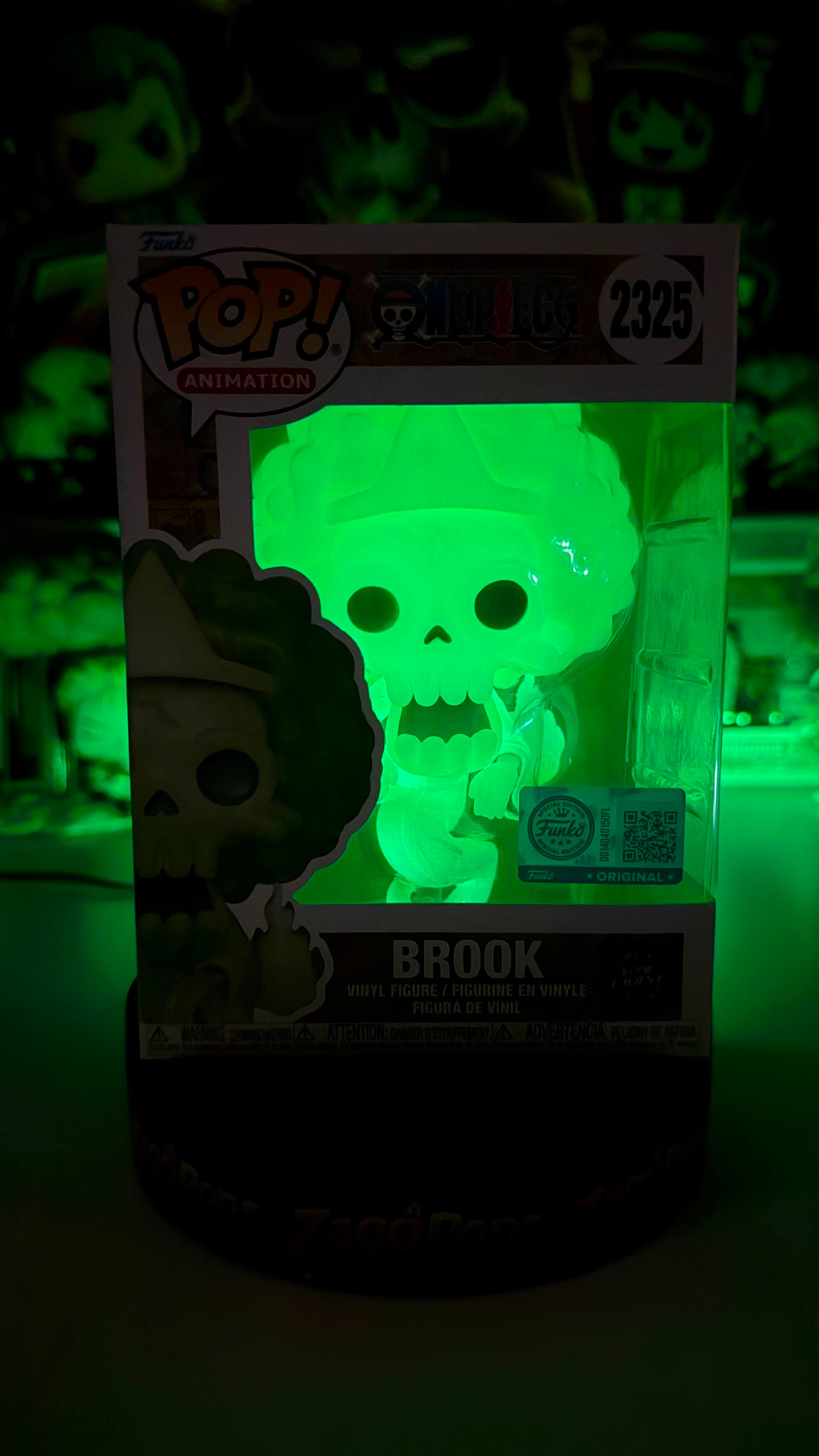 Funko Pop Bundle Brook 2325 GlowChase One Piece