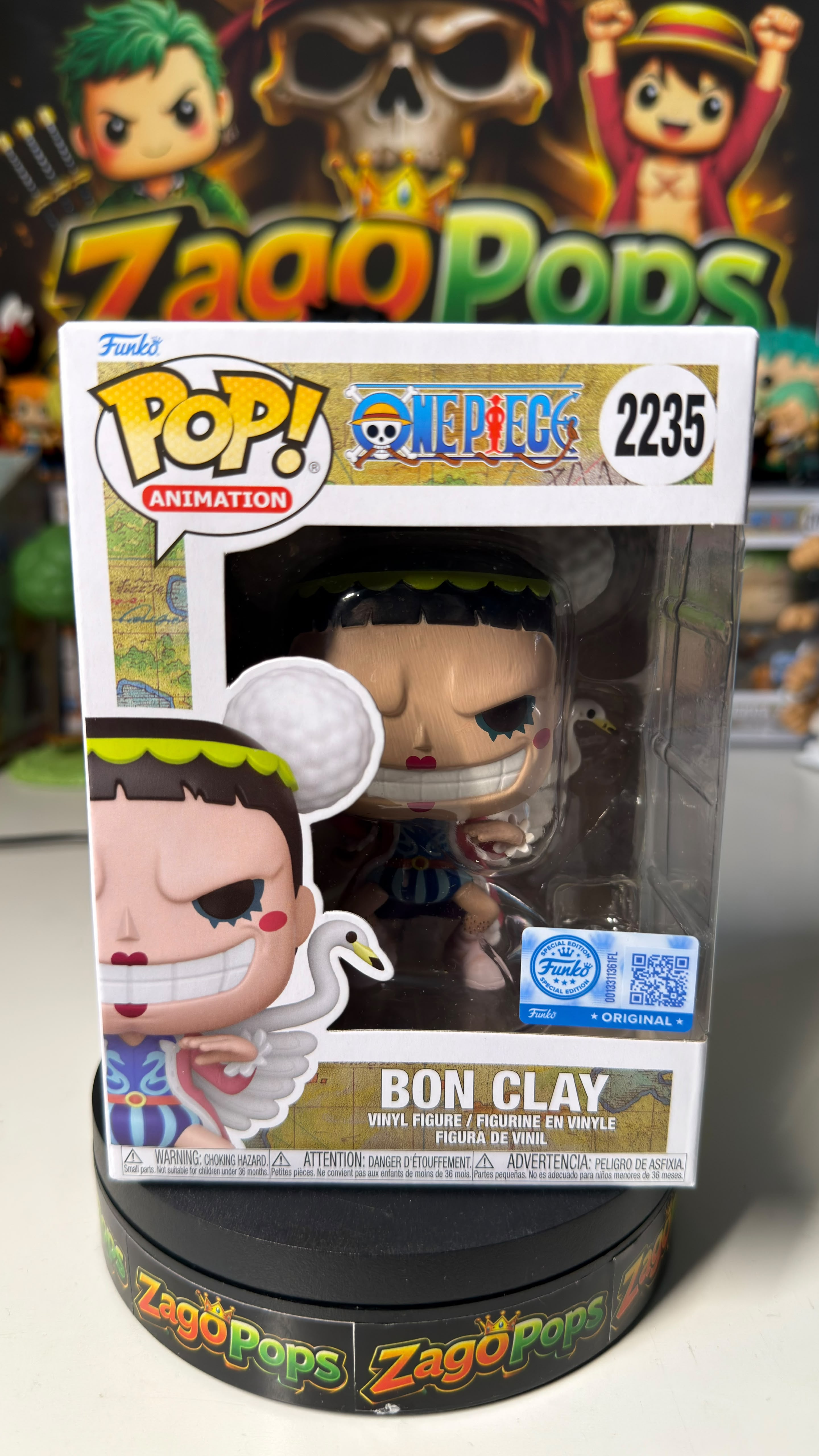 Funko Pop Bon Clay 2235 One Piece