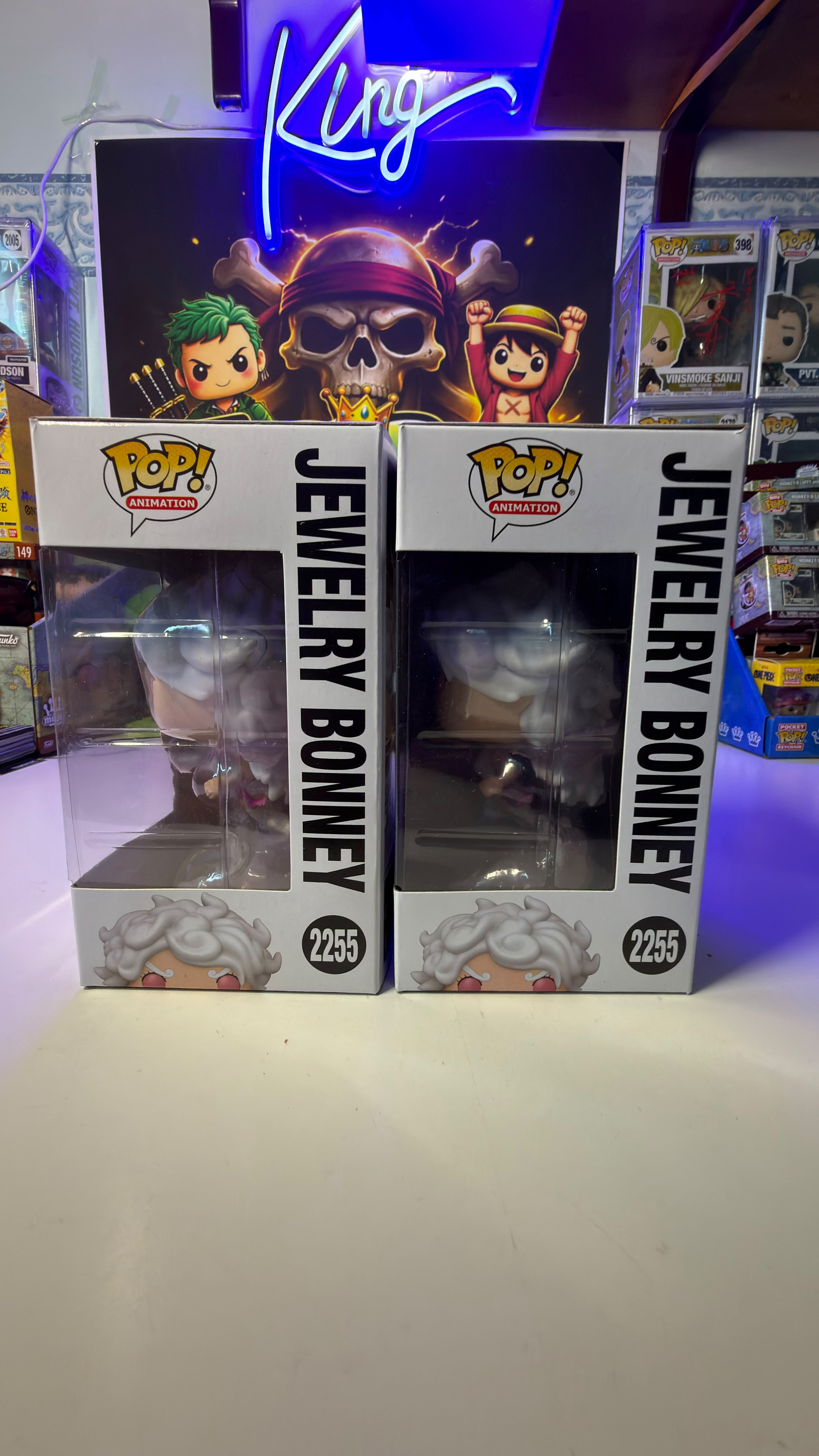 Funko Pop Bundle Jewelry Bonney 2255 Glow Chase One Piece