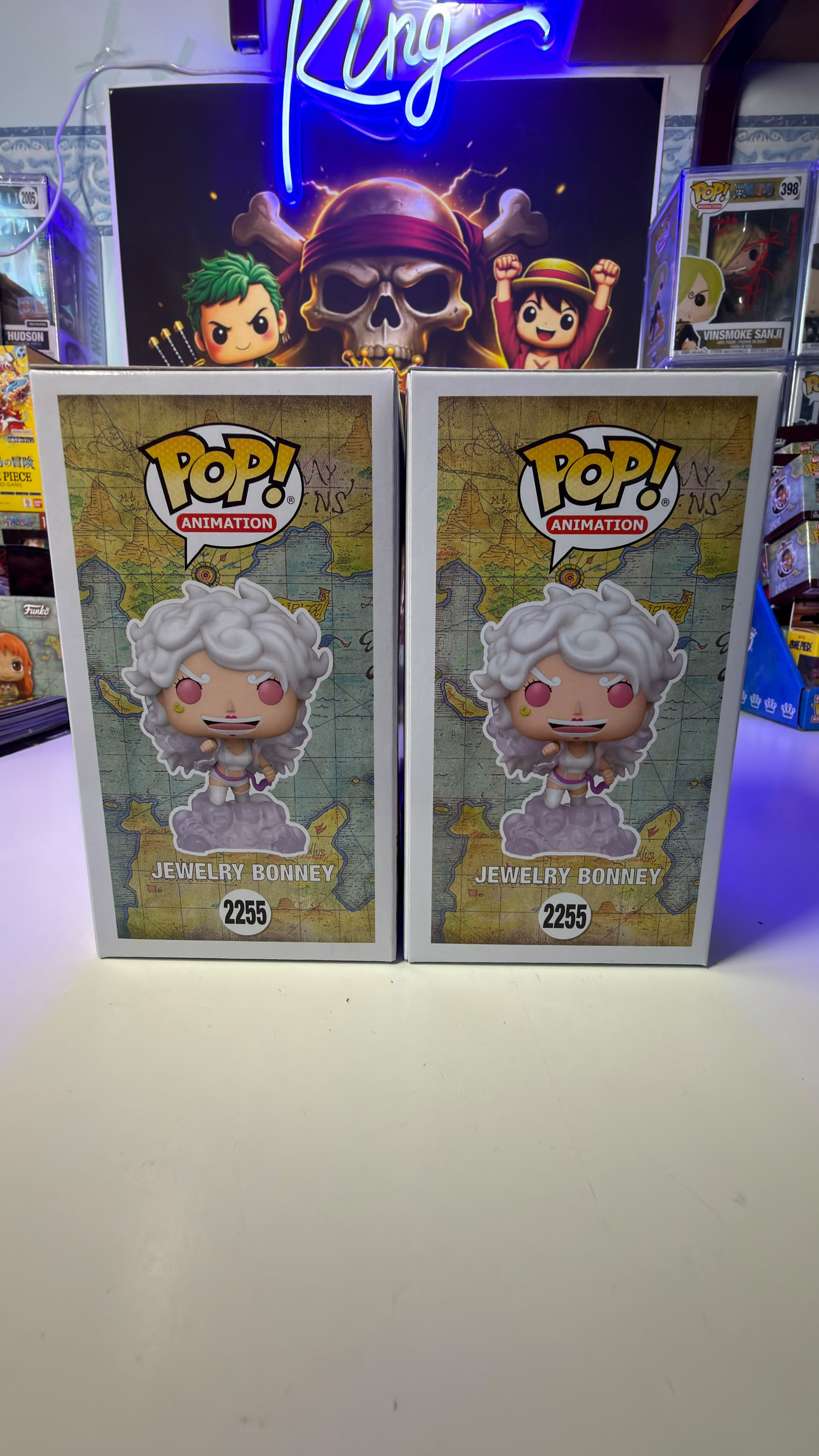 Funko Pop Bundle Jewelry Bonney 2255 Glow Chase One Piece