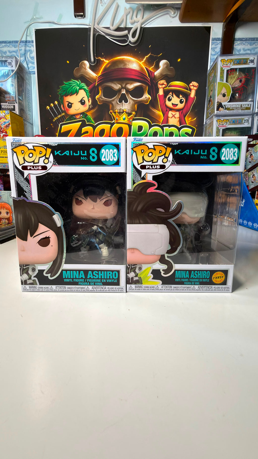 Funko Pop Mina Ashiro 2083 Chase Kaiju No.8