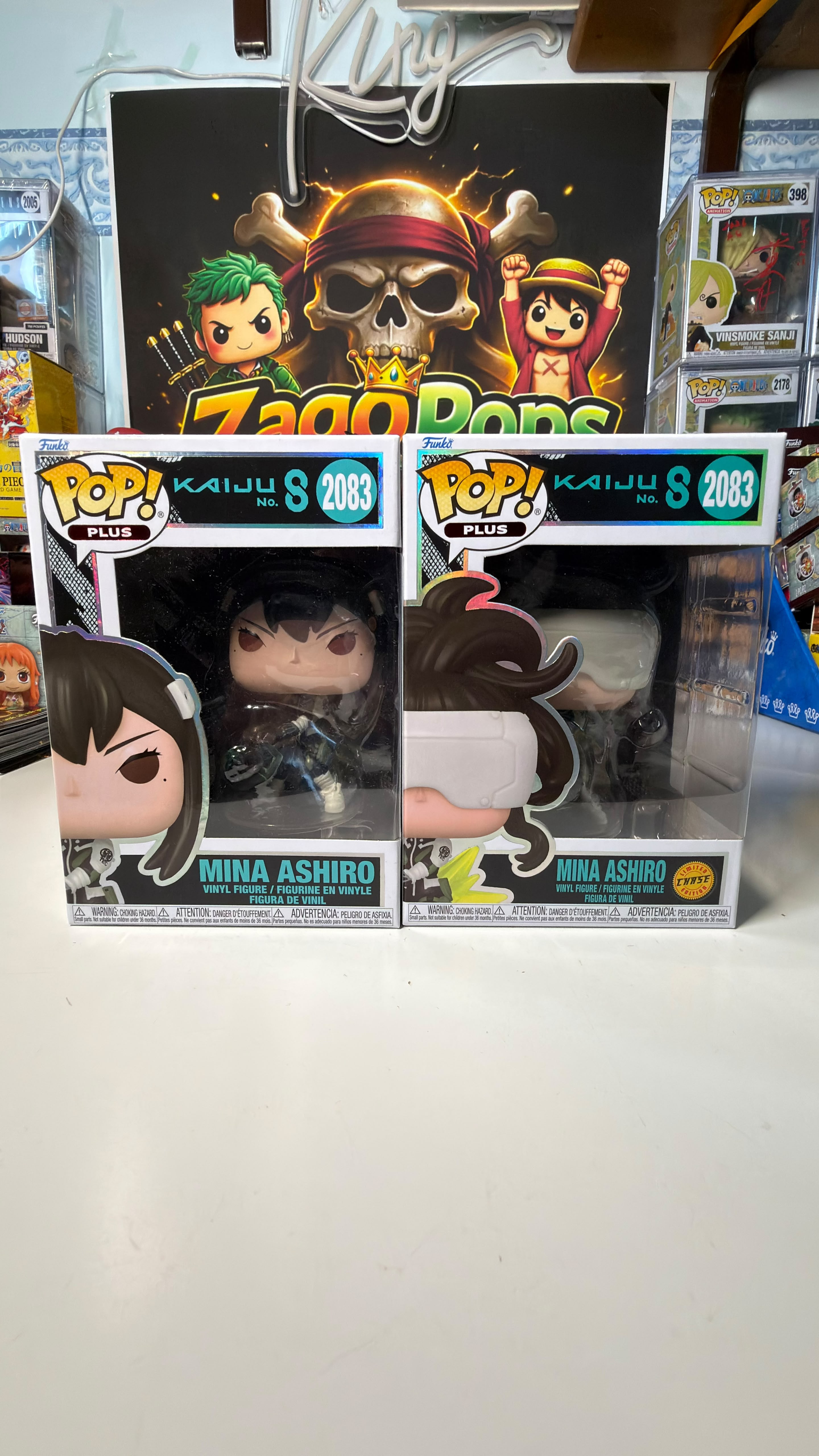 Funko Pop Mina Ashiro 2083 Chase Kaiju No.8