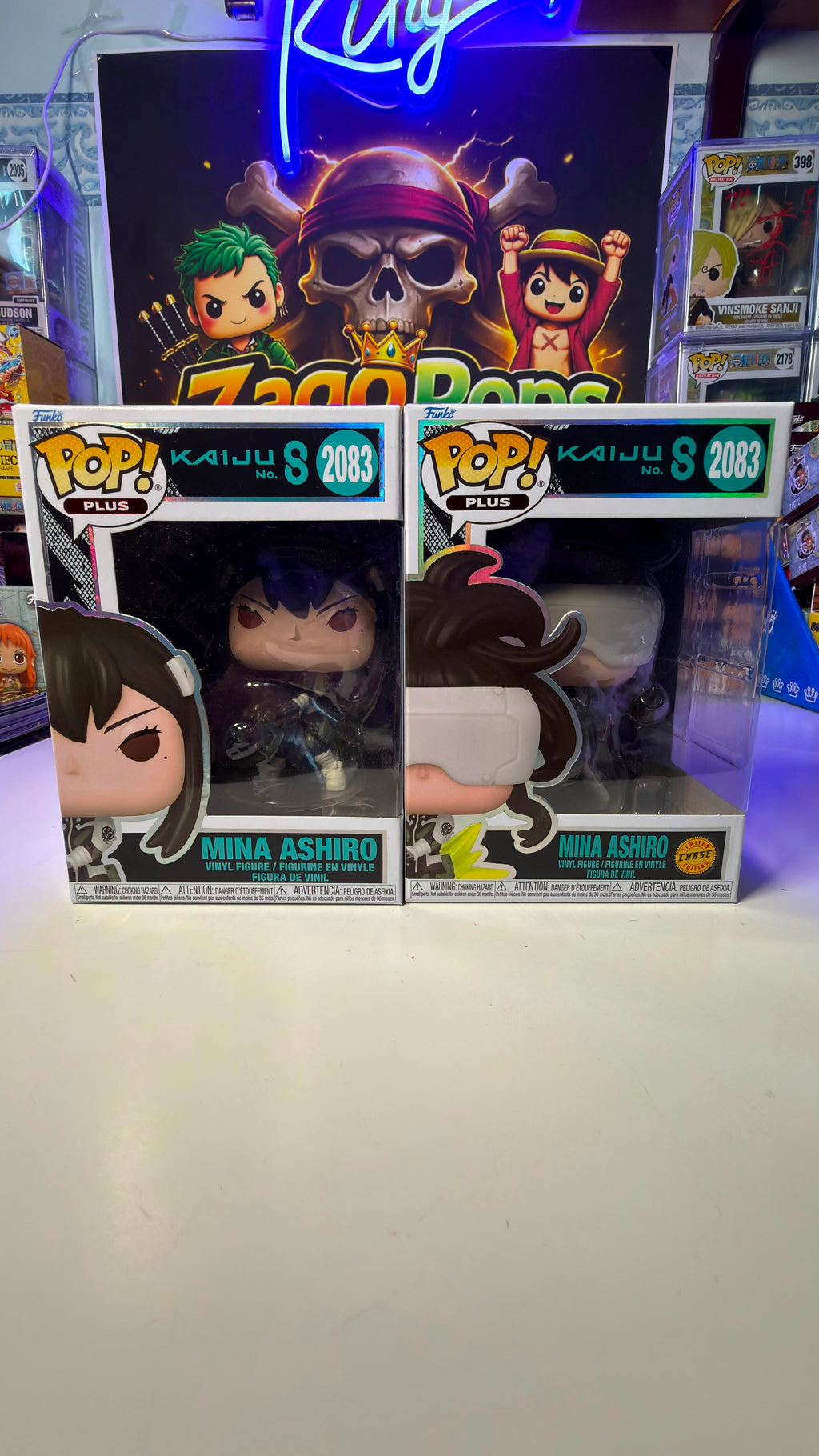 Funko Pop Mina Ashiro 2083 Chase Kaiju No.8