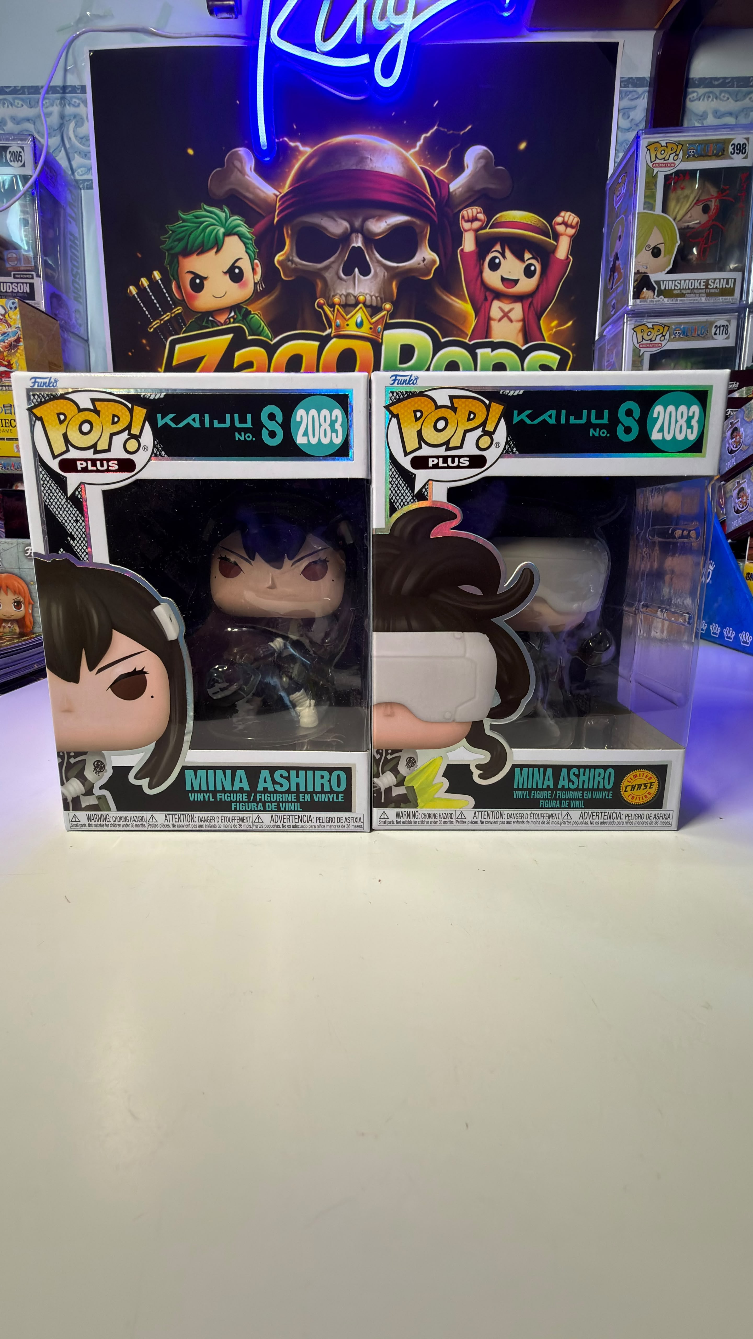 Funko Pop Mina Ashiro 2083 Chase Kaiju No.8