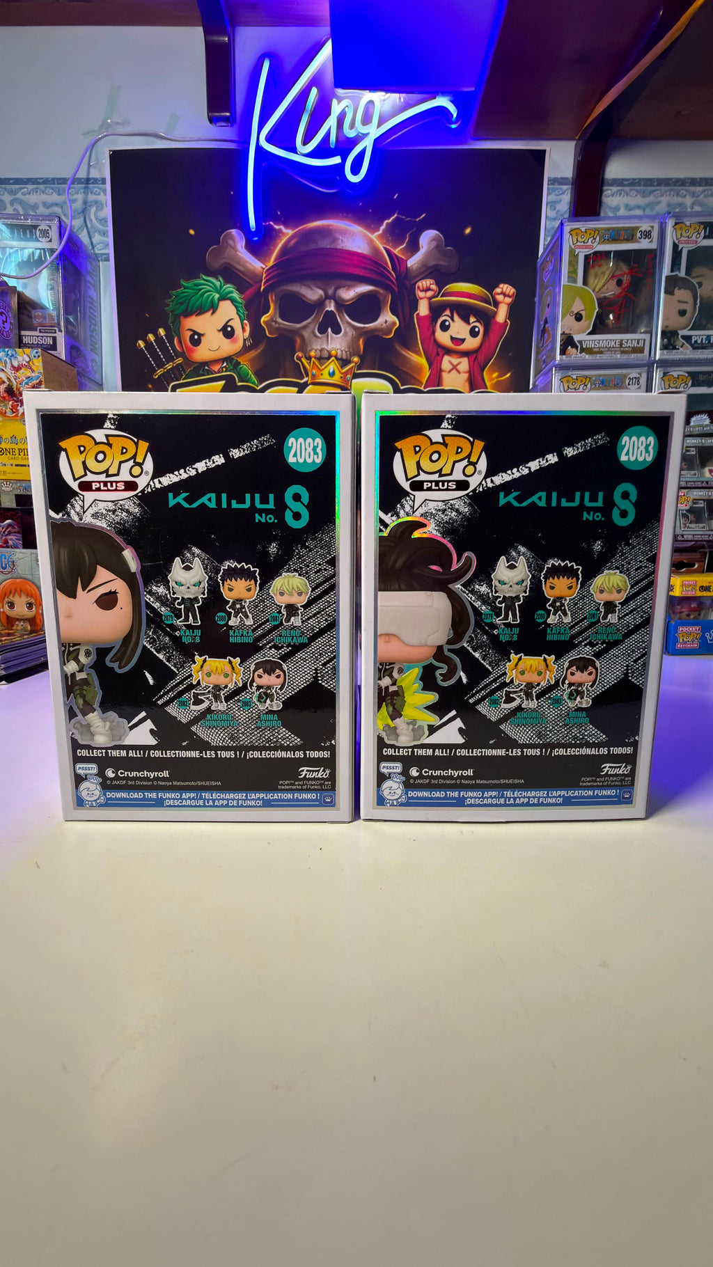 Funko Pop Mina Ashiro 2083 Chase Kaiju No.8