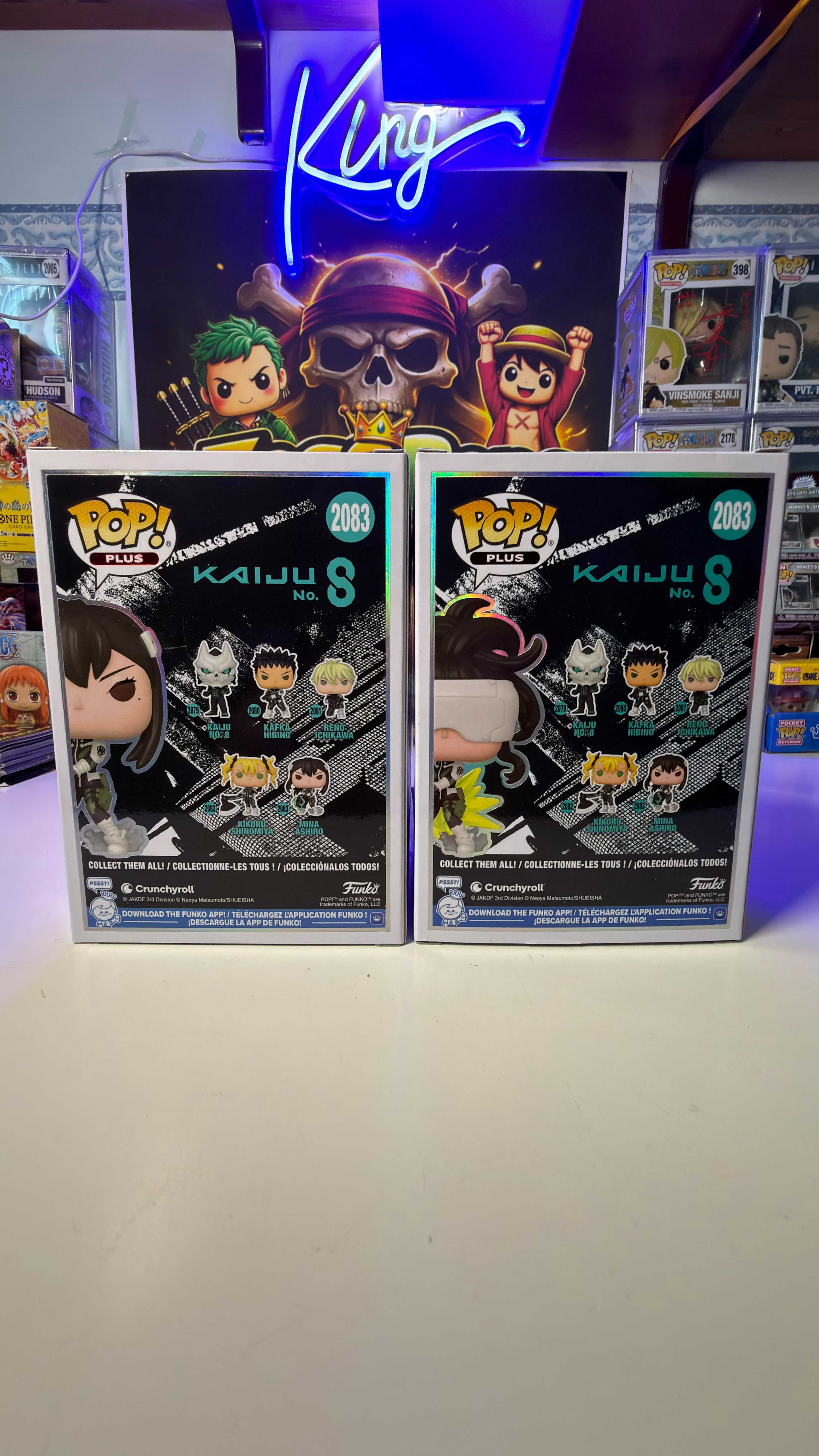 Funko Pop Mina Ashiro 2083 Chase Kaiju No.8