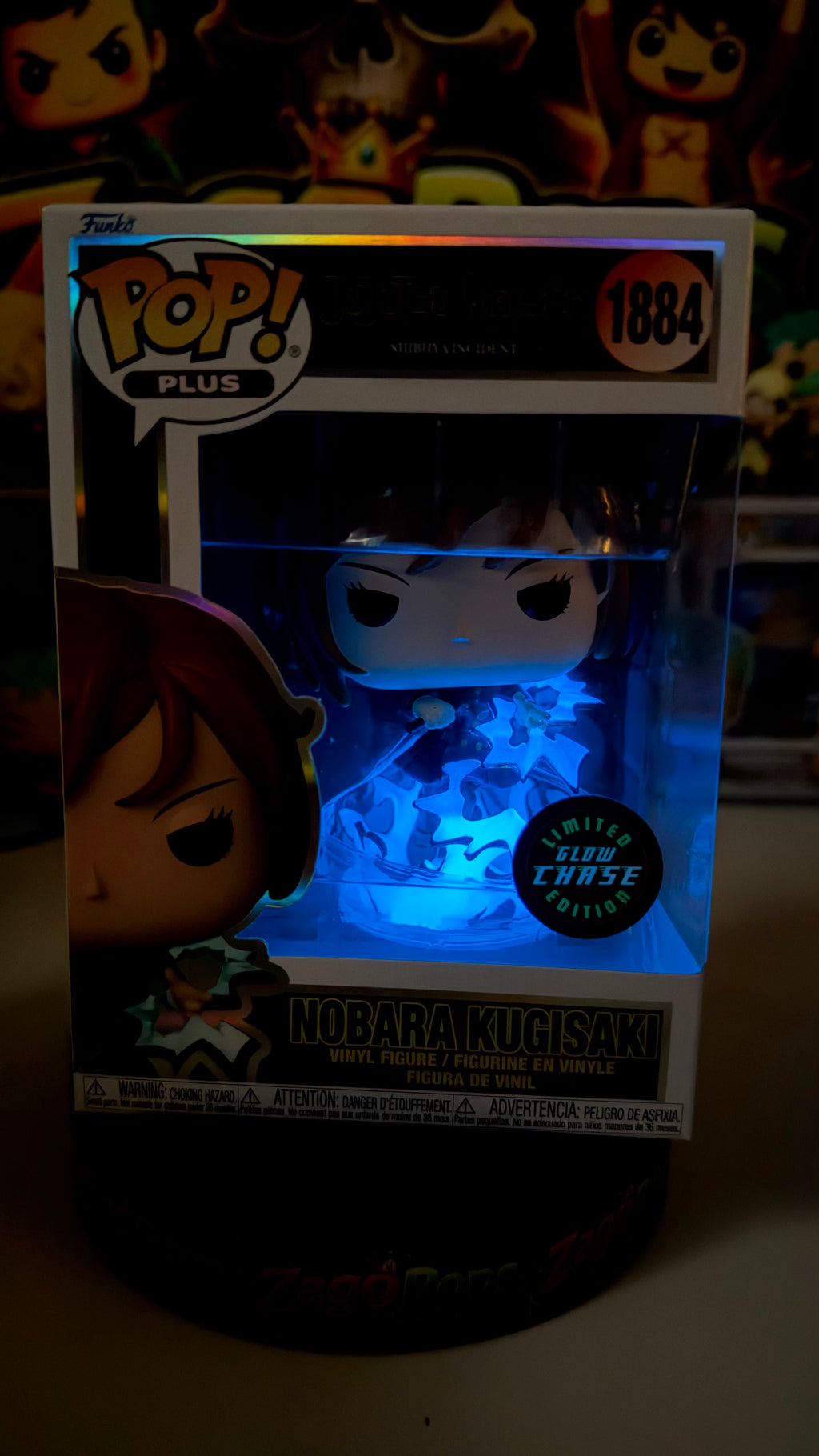 Funko Pop Nobara Kugisaki 1884 Glow Chase Jujutsu Kaisen