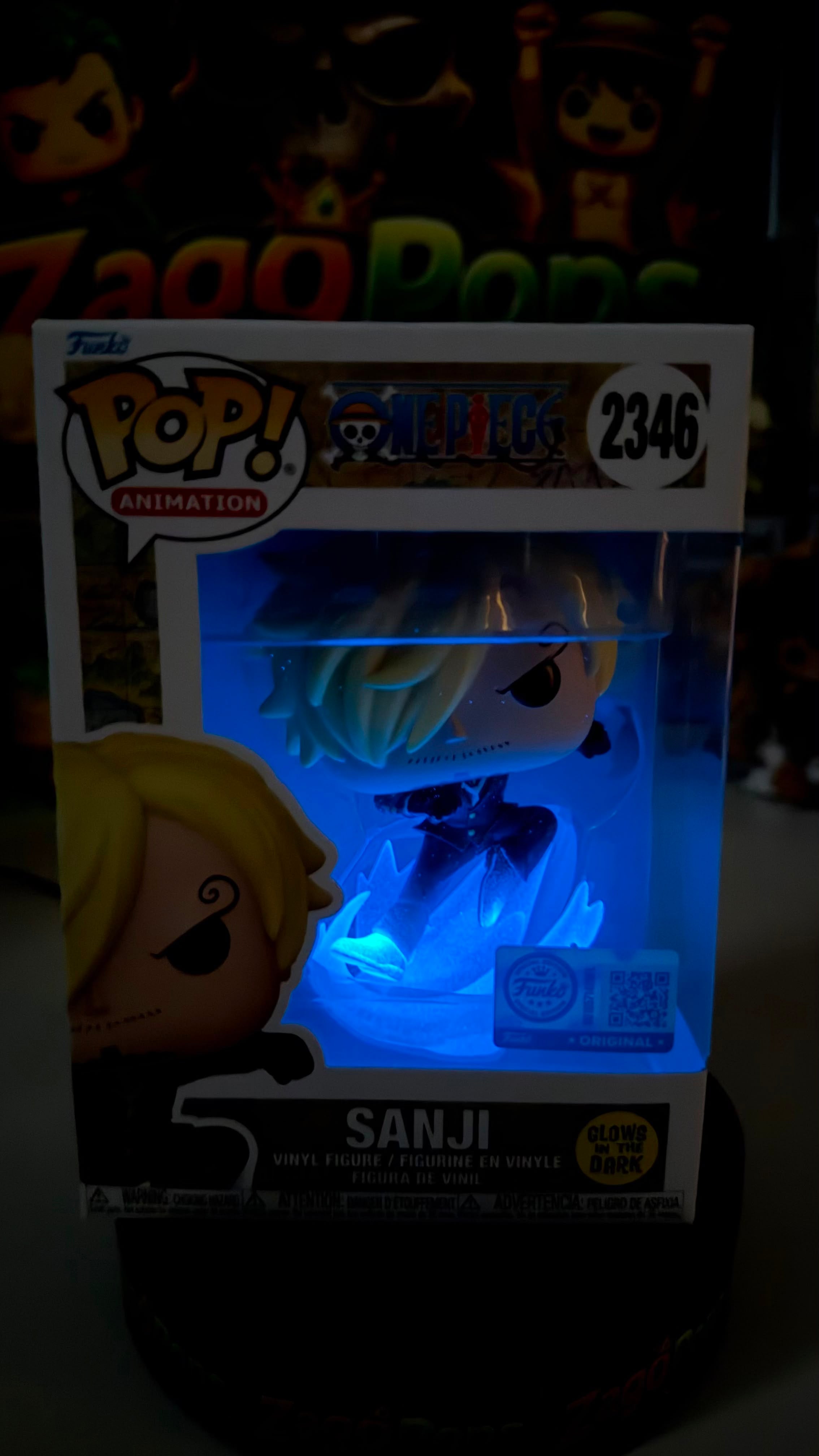 Funko Pop Sanji 2346 Glows in the Dark One Piece