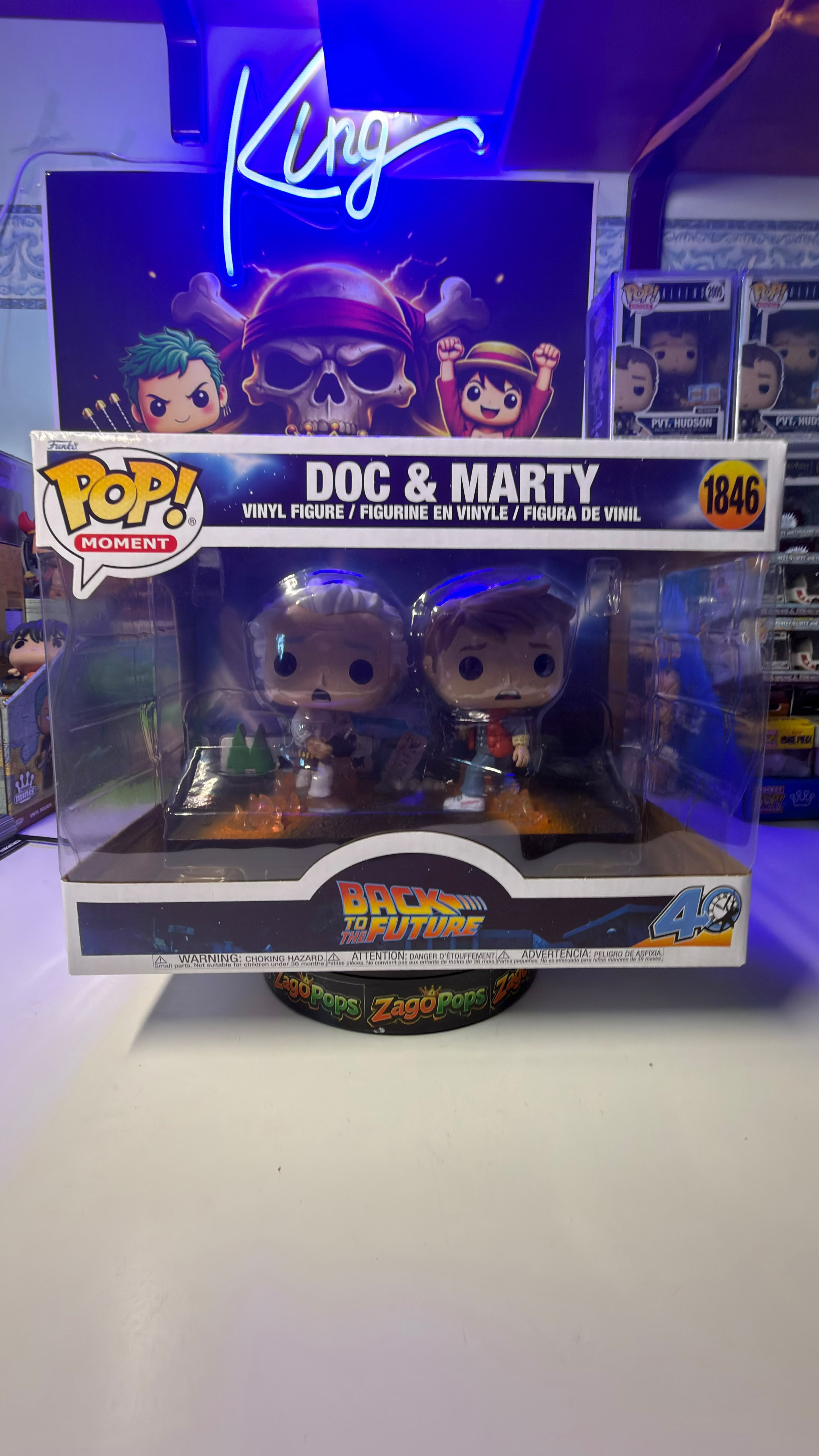 Funko Pop Doc & Marty 1846 Back to the future