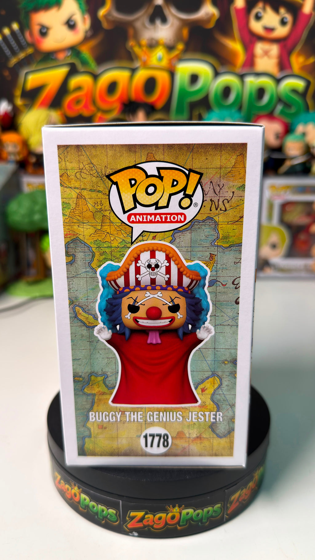 Funko Pop Buggy the genius Jester 1778 One Piece