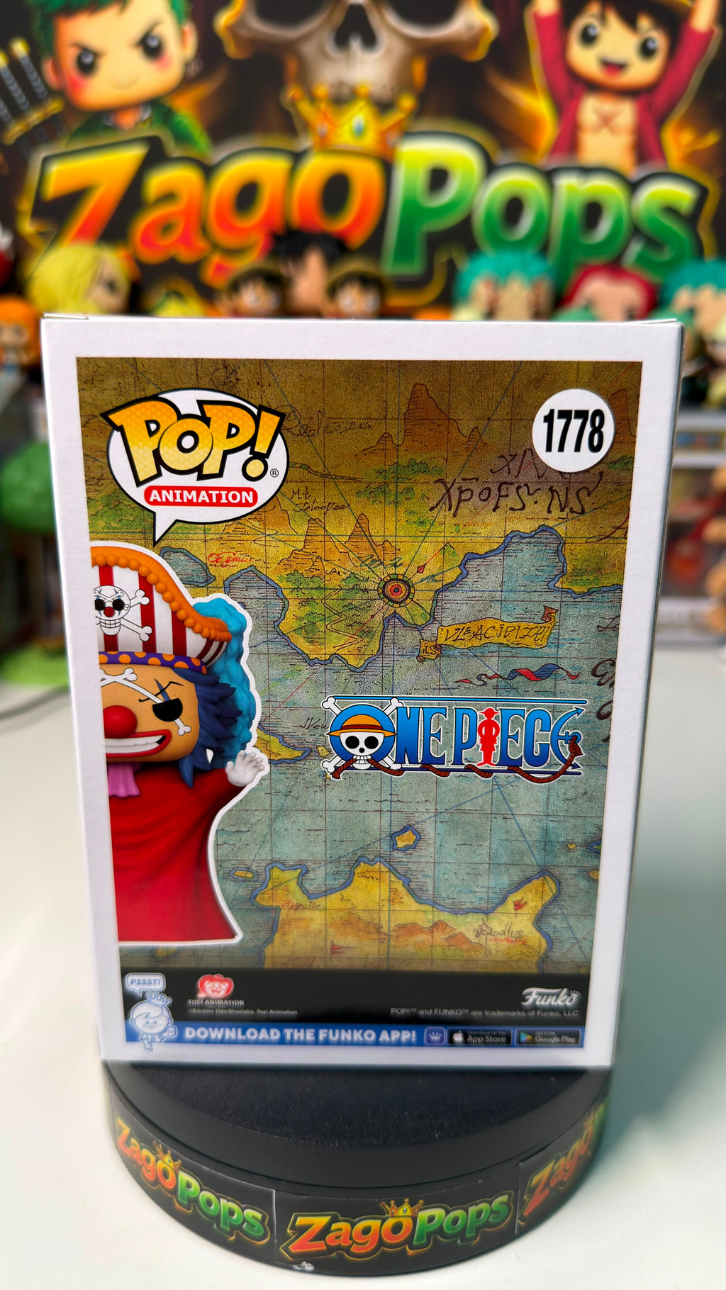 Funko Pop Buggy the genius Jester 1778 One Piece