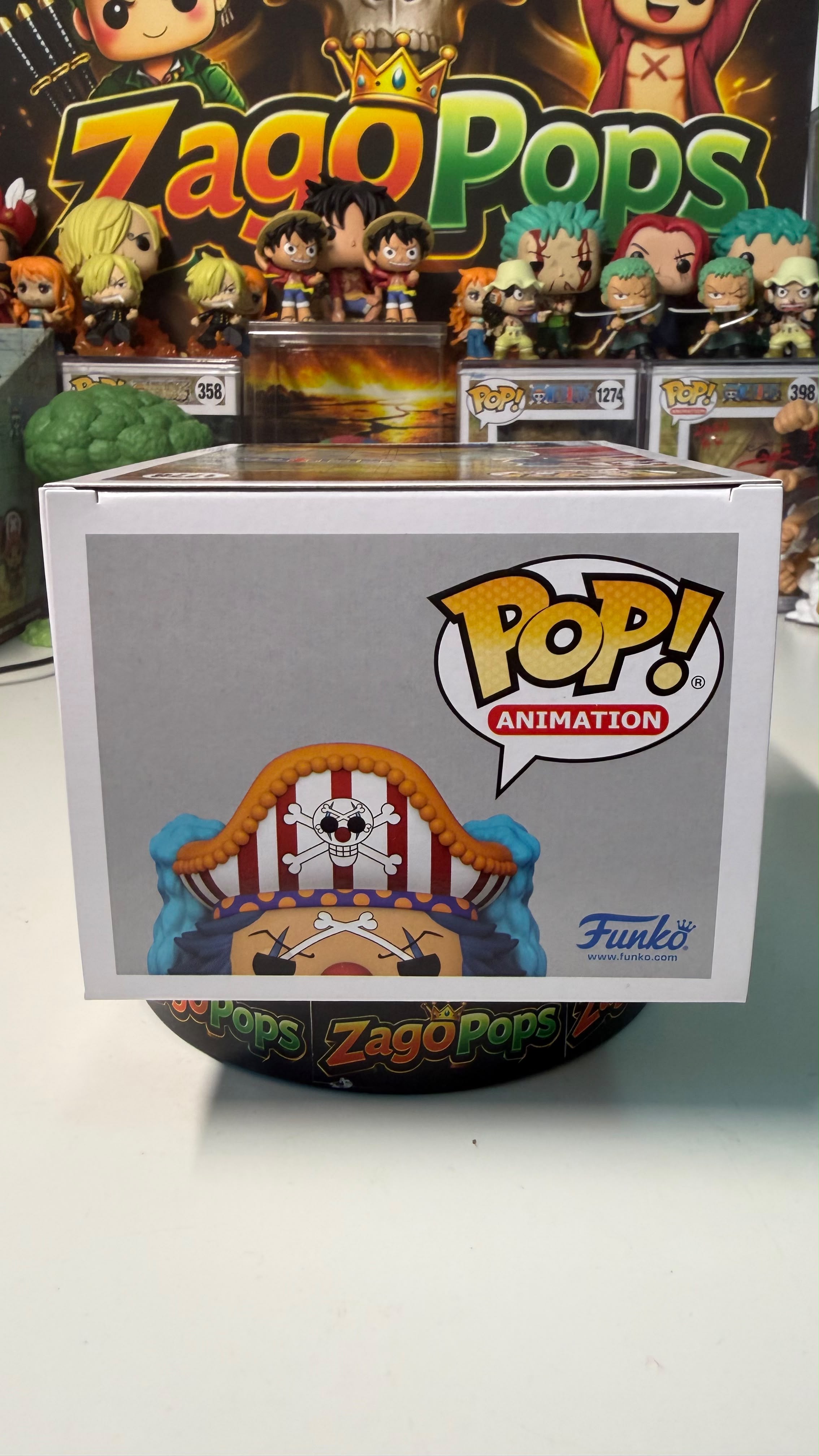 Funko Pop Buggy the genius Jester 1778 One Piece