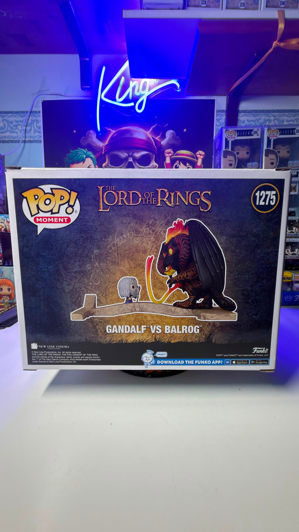 Funko Pop Gandalf vs Balrog 1275 The Lord of the Rings