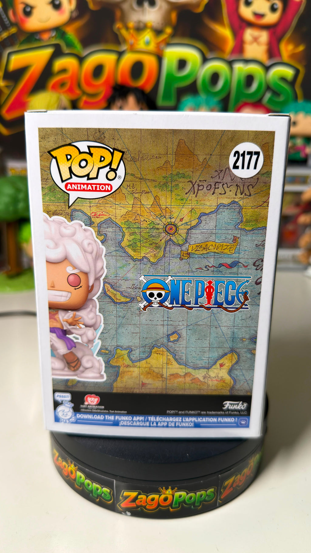 Funko Pop Luffy Gear Five 2177 Glows in the Dark Geekay One piece