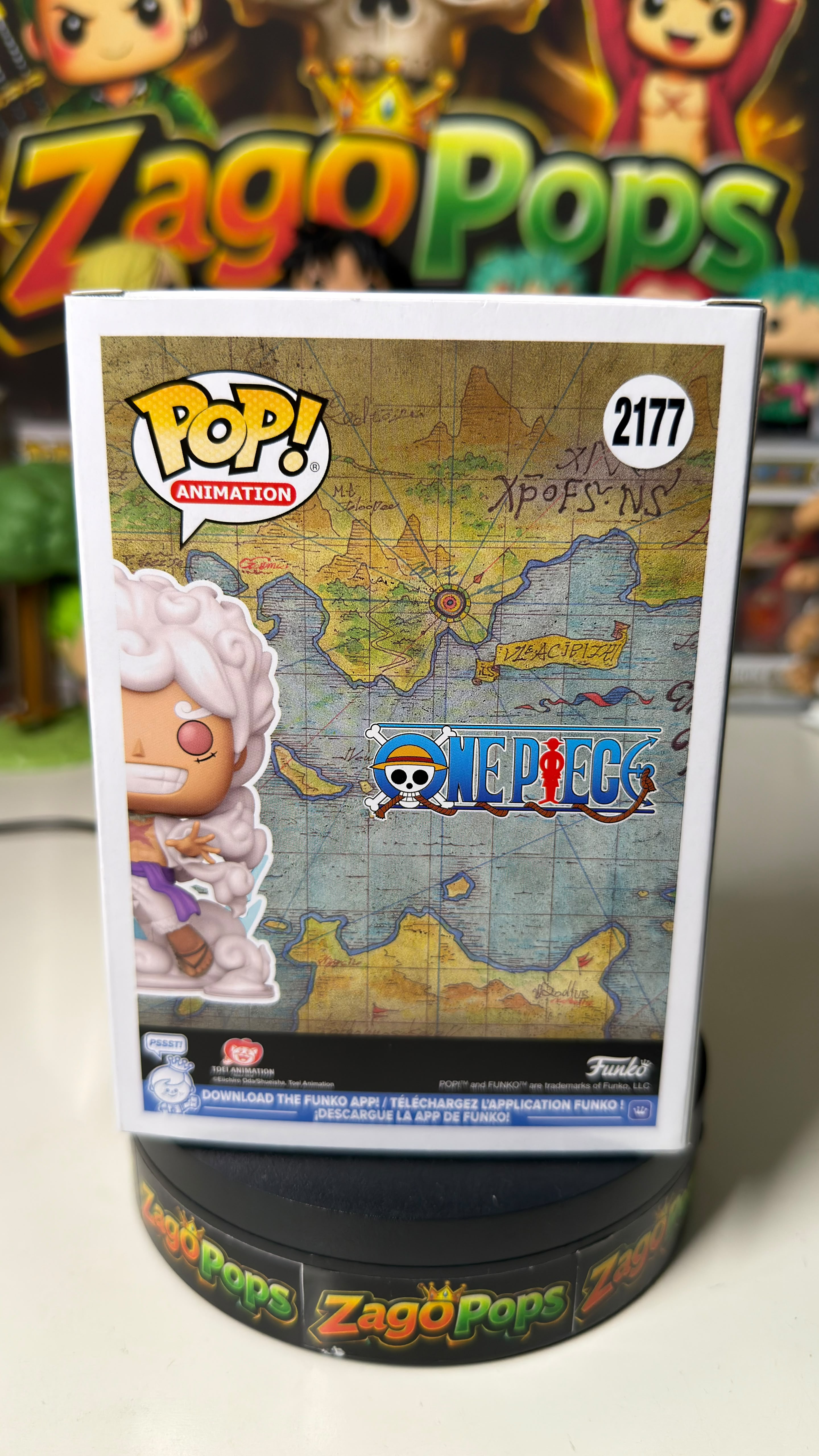 Funko Pop Luffy Gear Five 2177 Glows in the Dark Geekay One piece