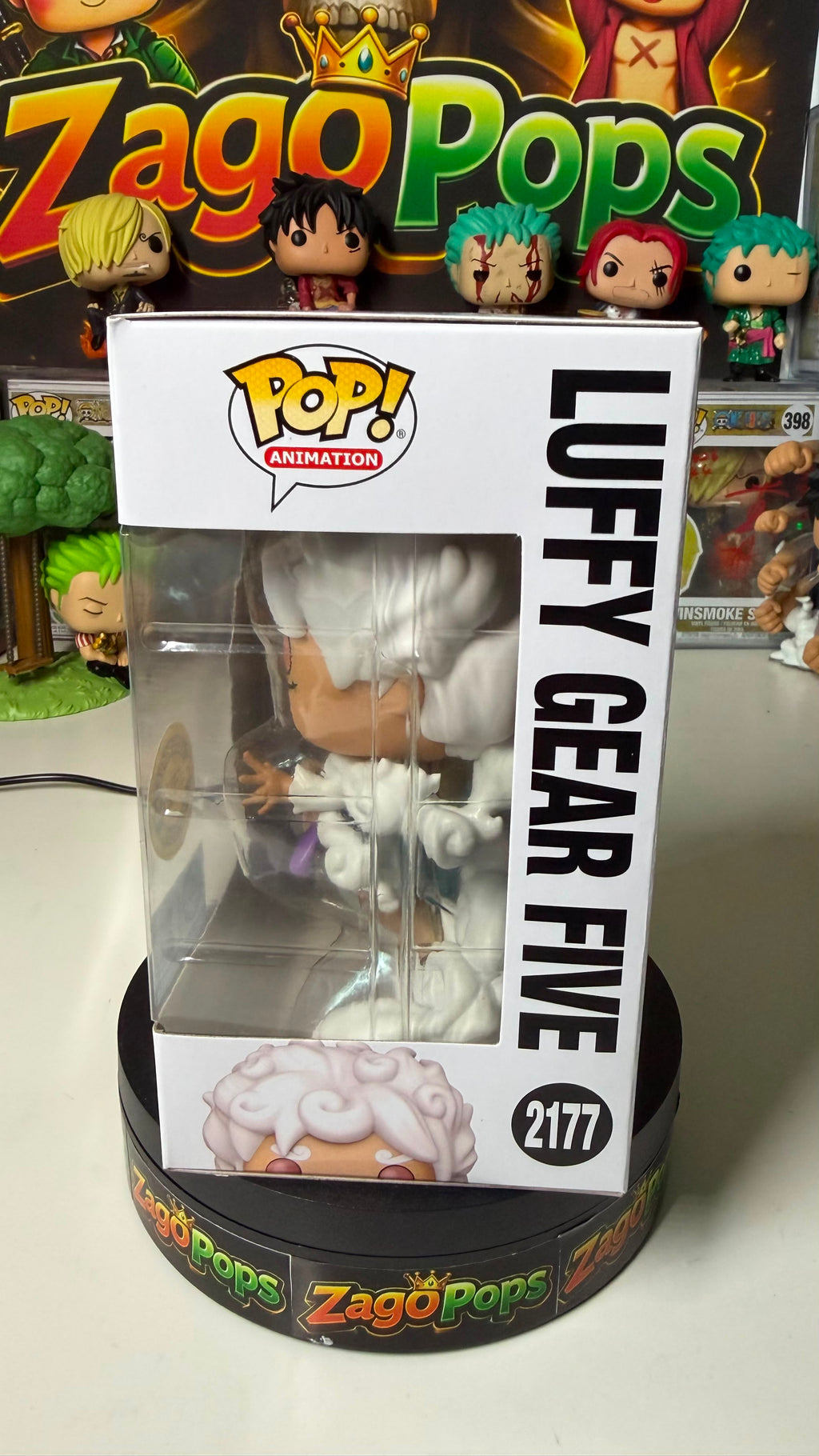 Funko Pop Luffy Gear Five 2177 Glows in the Dark Geekay One piece