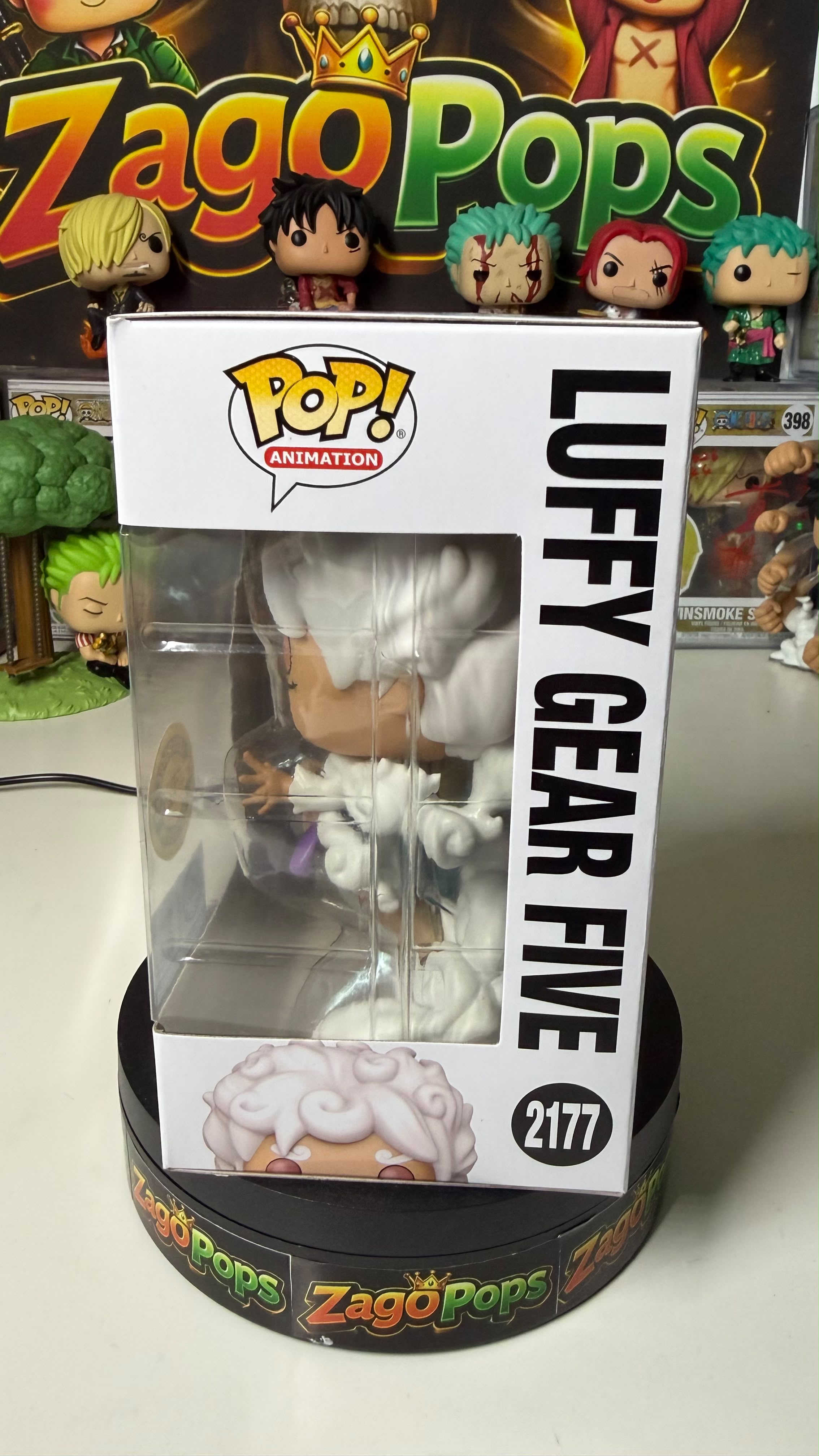 Funko Pop Luffy Gear Five 2177 Glows in the Dark Geekay One piece