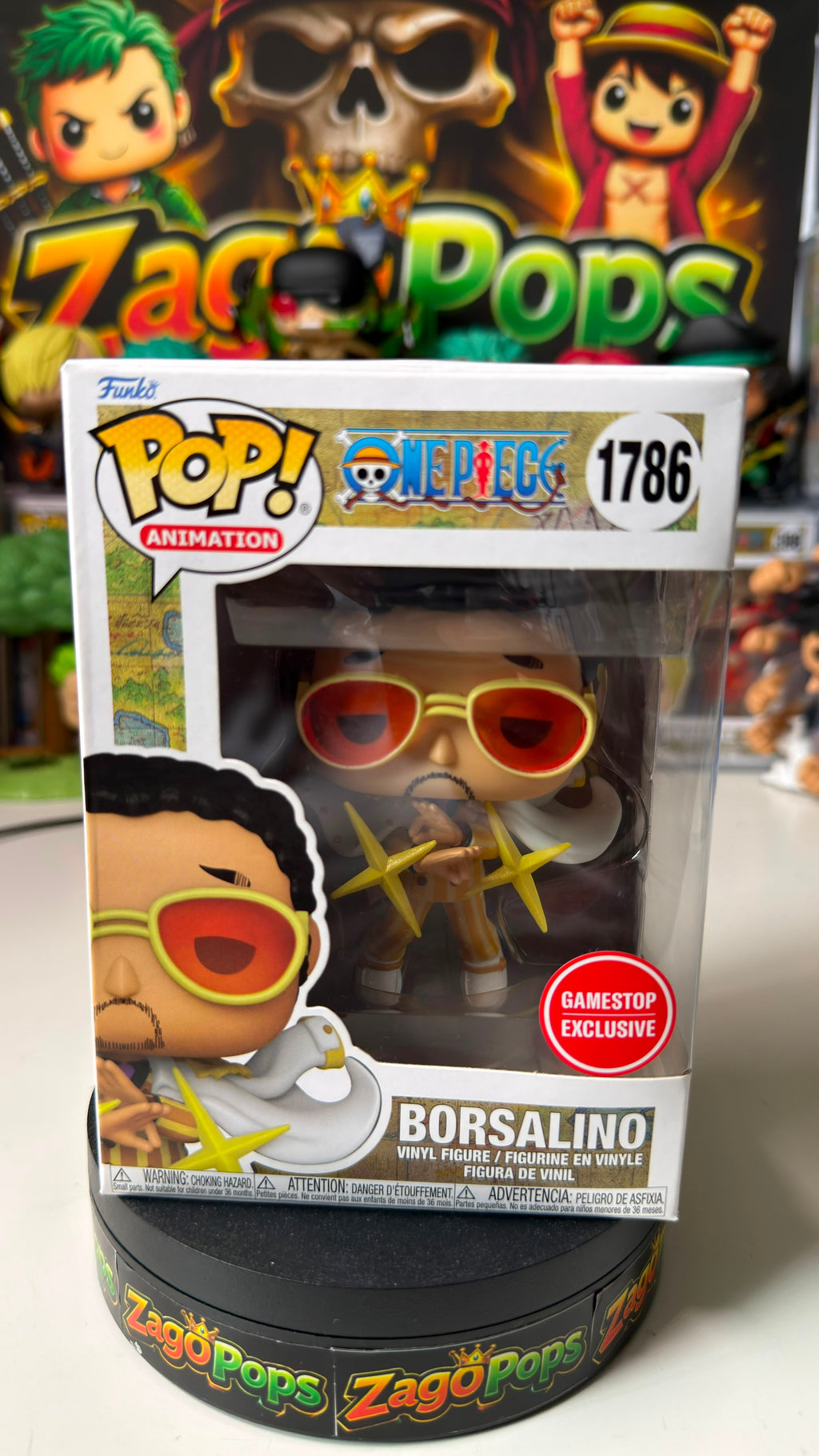 Funko Pop Borsalino 1786 GameStop Exclusive One Piece
