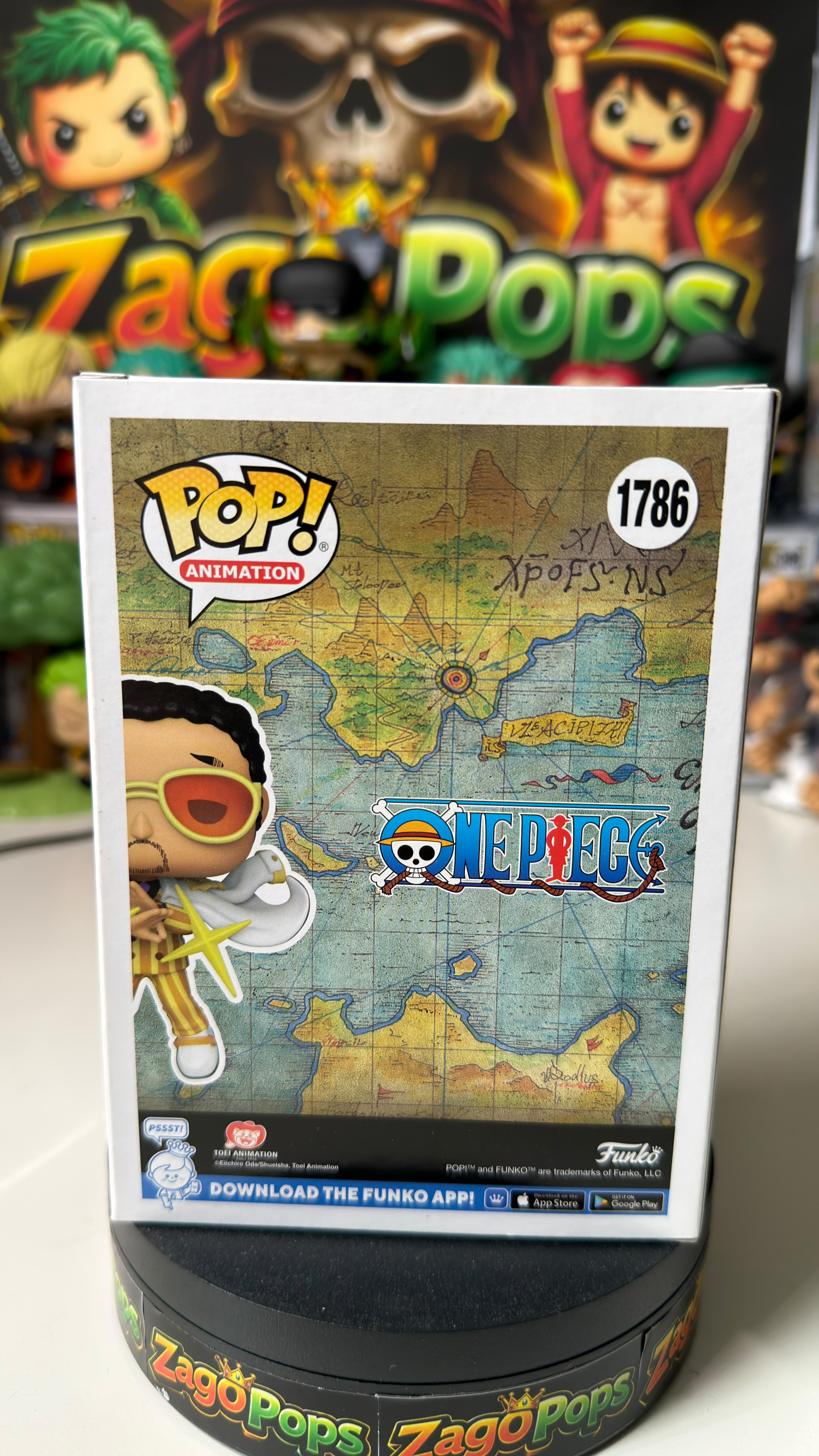 Funko Pop Borsalino 1786 GameStop Exclusive One Piece