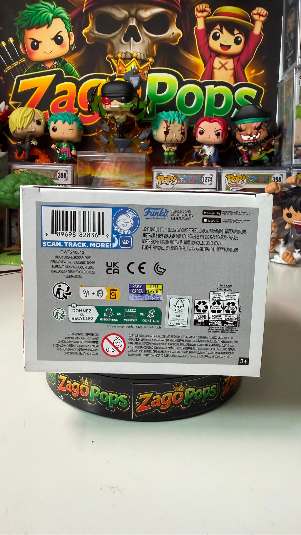 Funko Pop Borsalino 1786 GameStop Exclusive One Piece