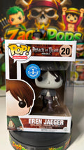 Funko Pop Eren Jaeger 20 Underground Toys Exclusive Attack on Titan