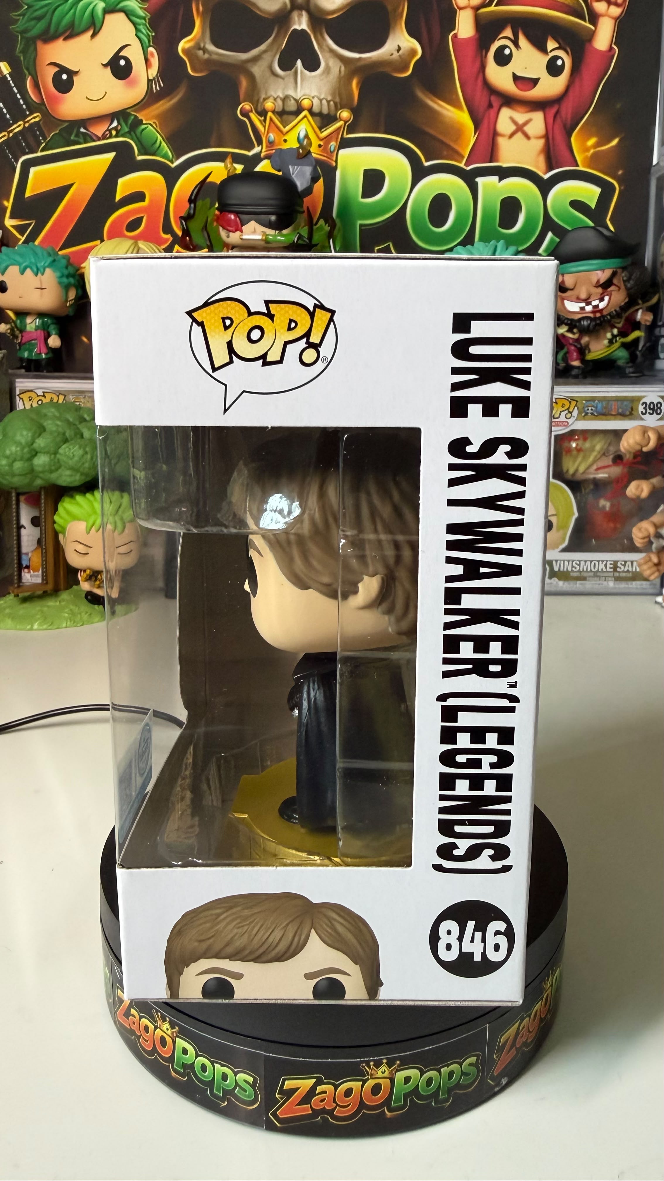 Funko Pop Luke Skywalker (Legends) 846 Glows in the Dark Star Wars
