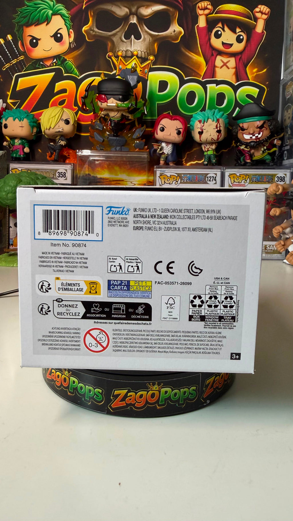 Funko Pop Luke Skywalker (Legends) 846 Glows in the Dark Star Wars