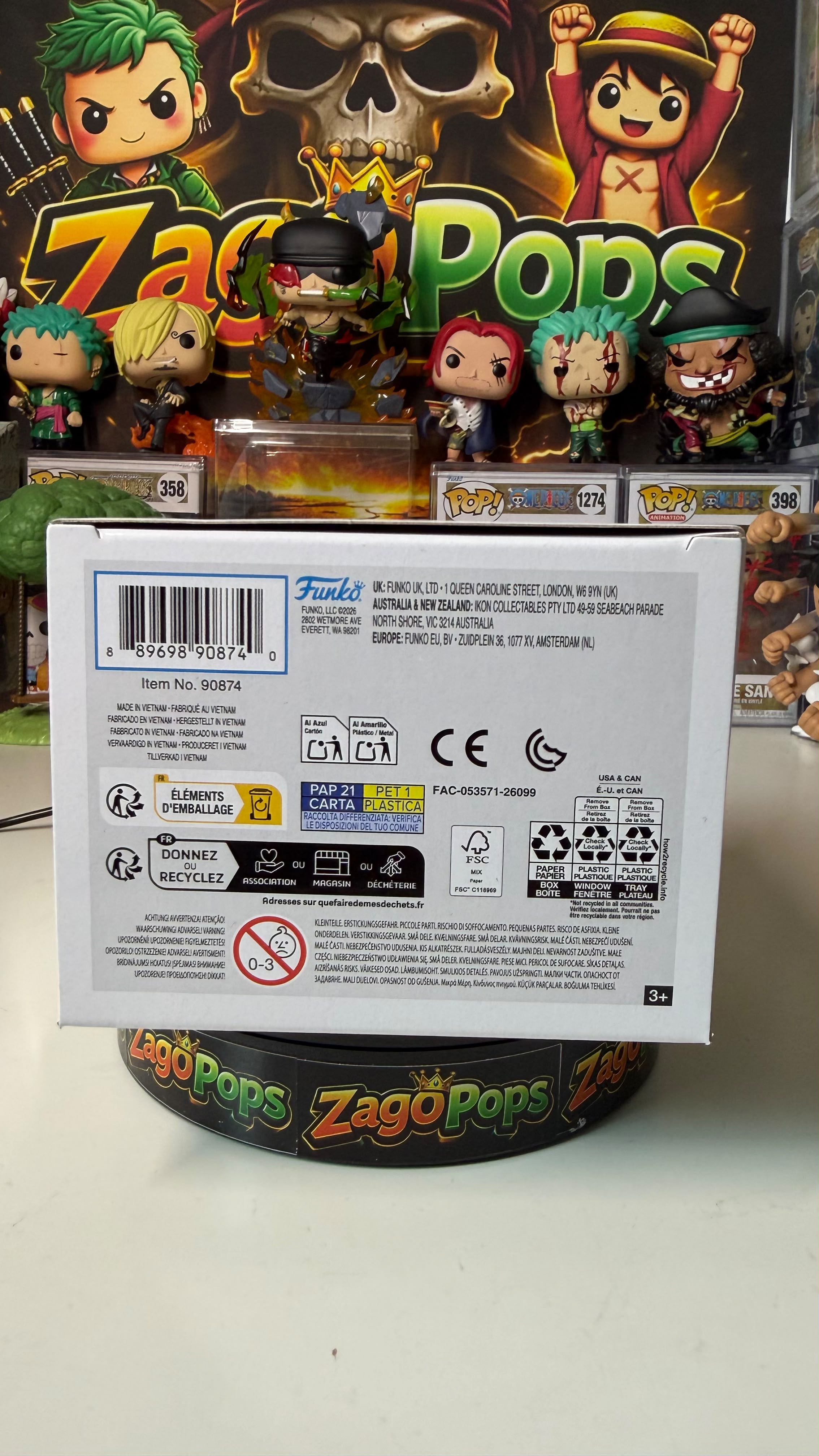 Funko Pop Luke Skywalker (Legends) 846 Glows in the Dark Star Wars