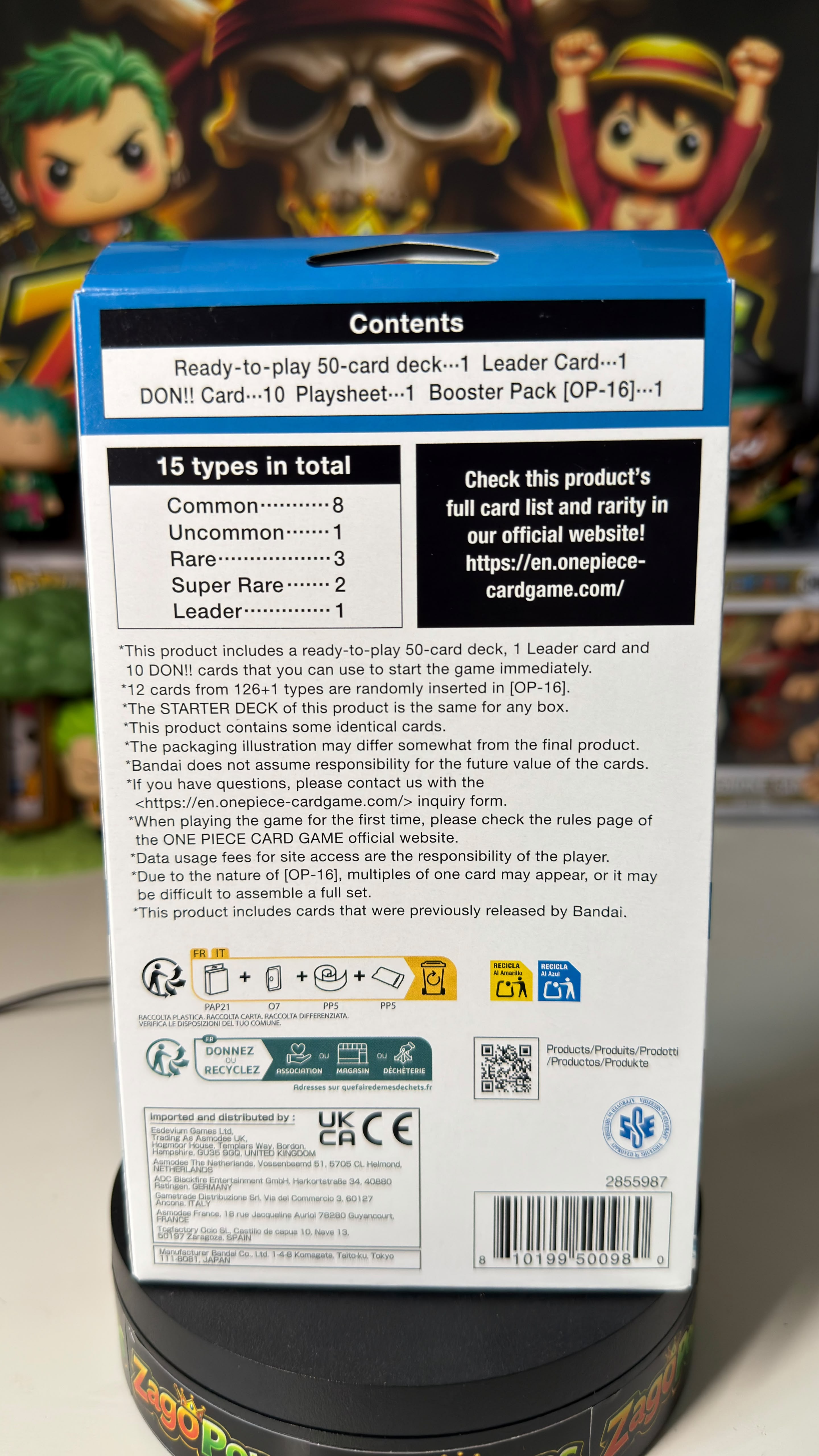 Card Game TCG One Piece Starter Deck ST-33 ENG