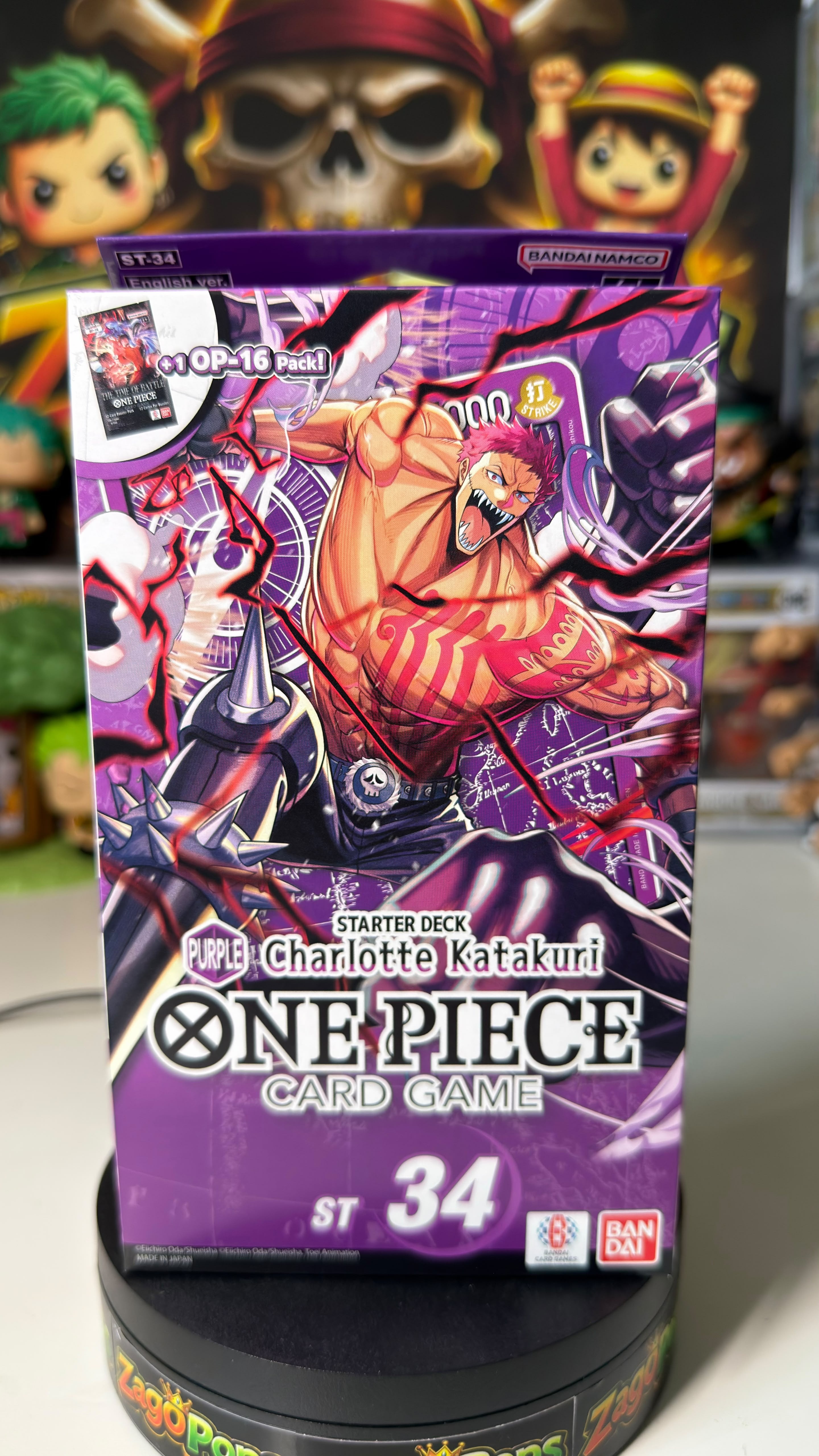 Card Game TCG One Piece Starter Deck ST-34 ENG