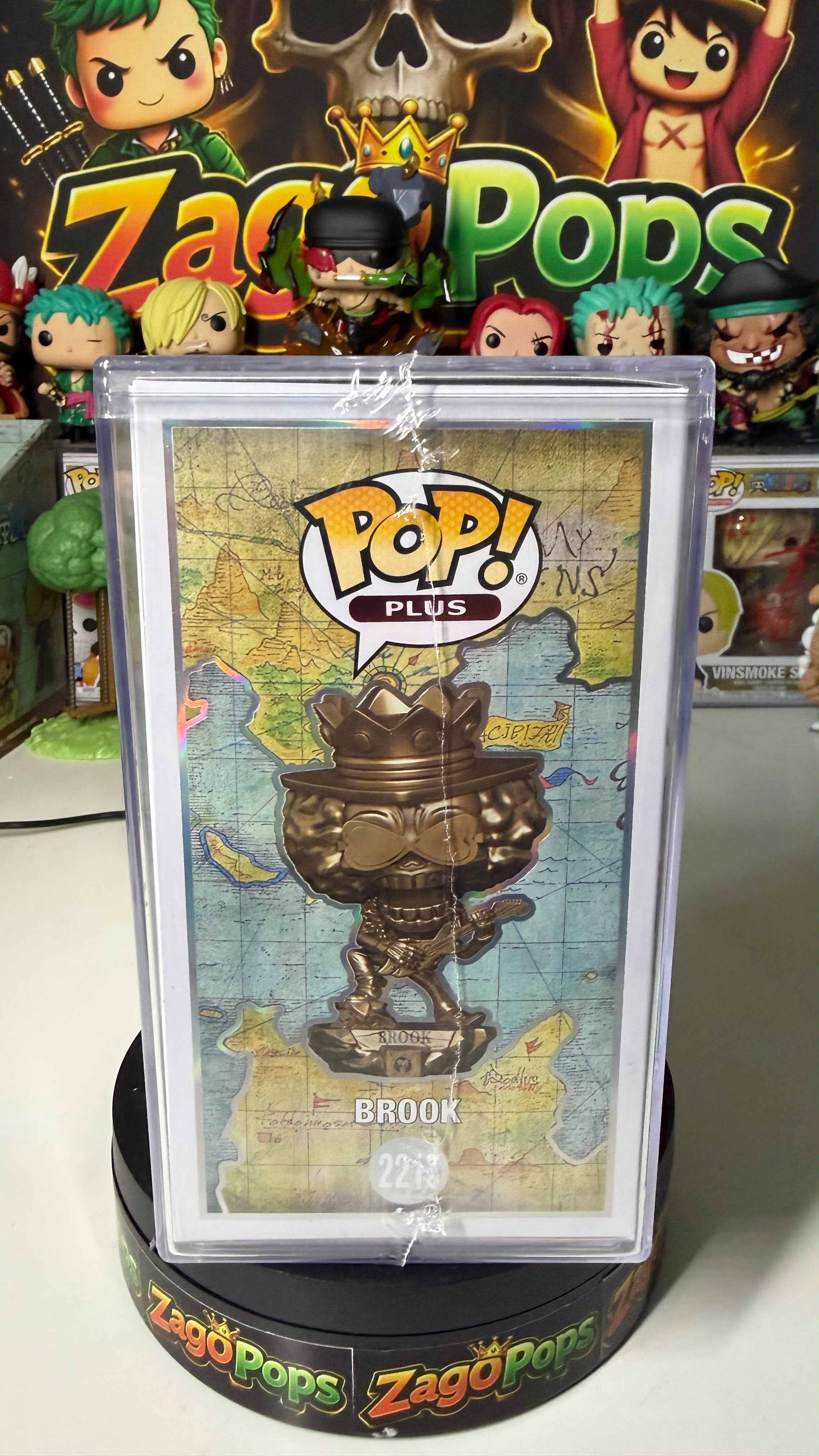Funko Pop Brook Bronze 2215 One Piece