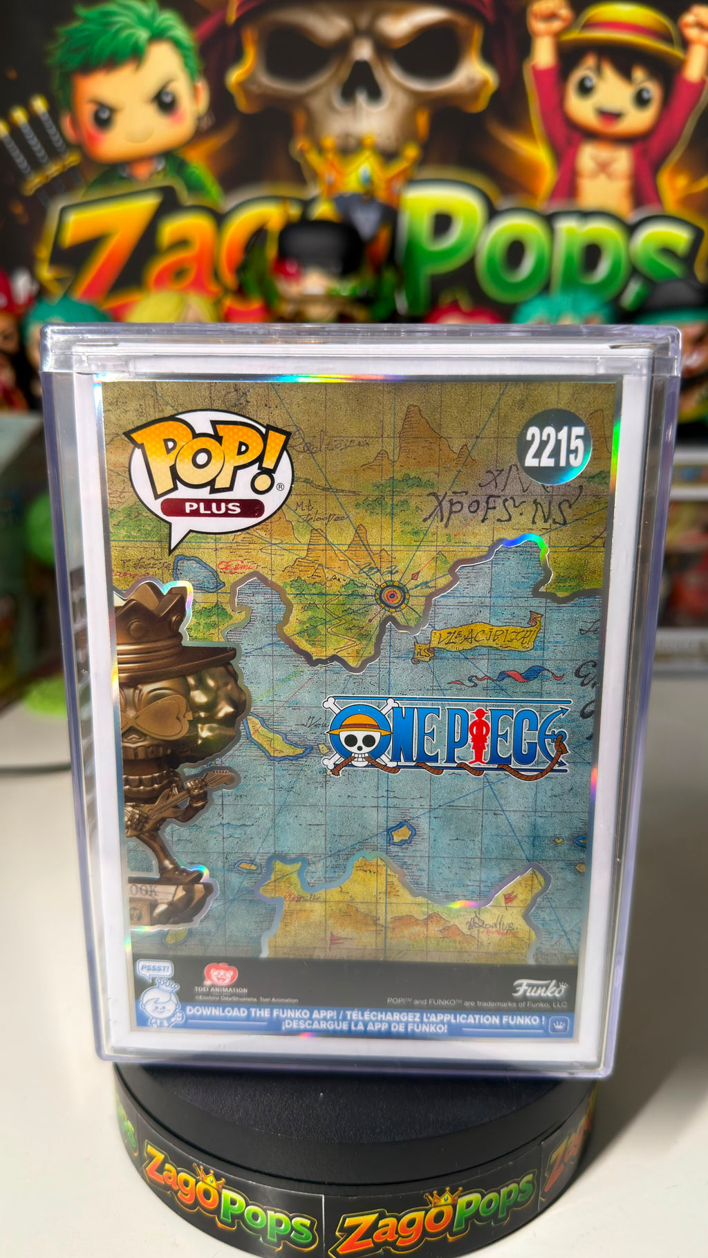 Funko Pop Brook Bronze 2215 One Piece