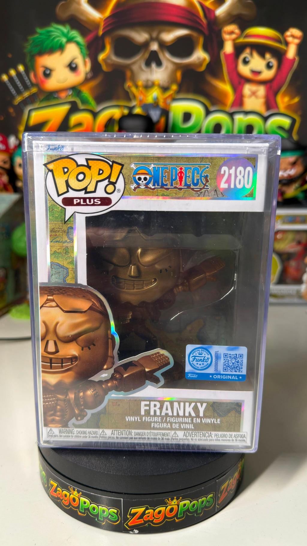 Funko Pop Franky Bronze 2180 One Piece