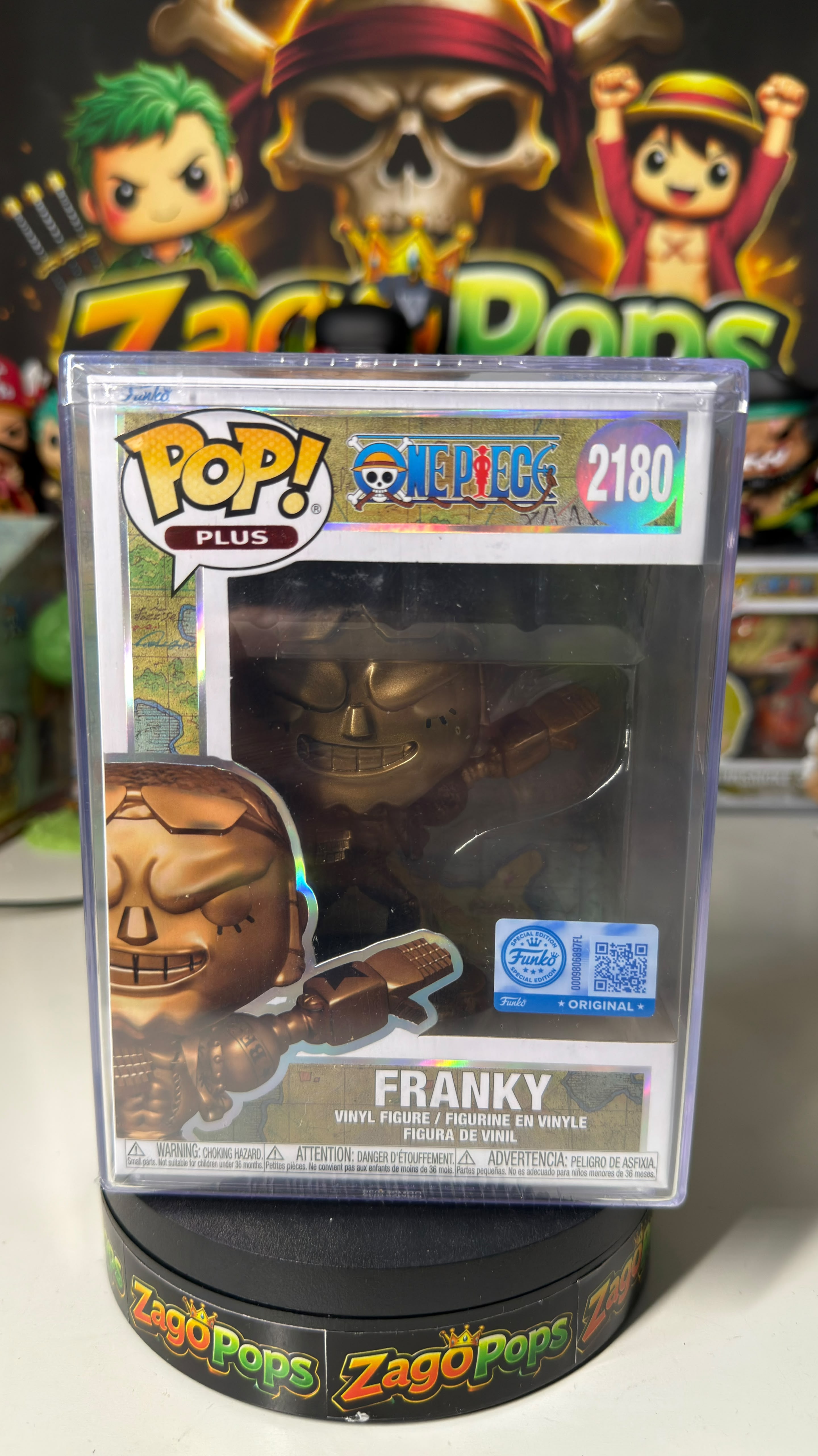 Funko Pop Franky Bronze 2180 One Piece