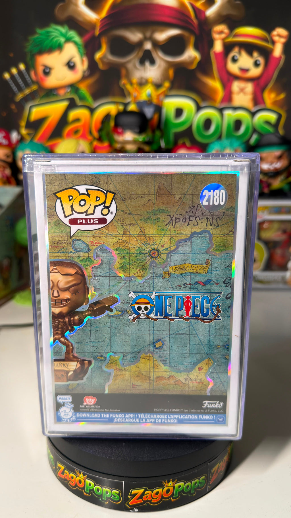 Funko Pop Franky Bronze 2180 One Piece