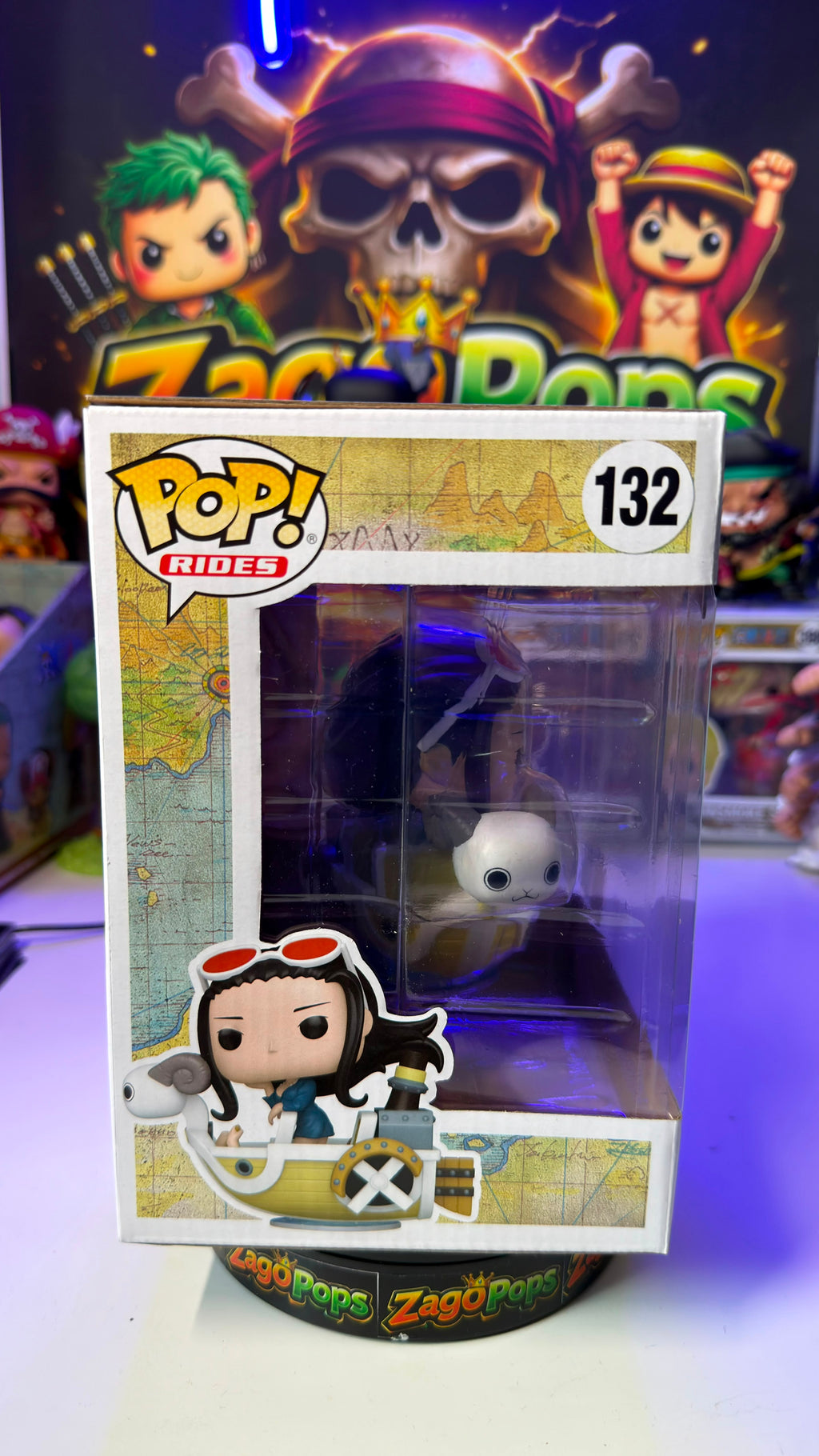 Funko Pop Nico Robin with Mini Merry II 132 One Piece