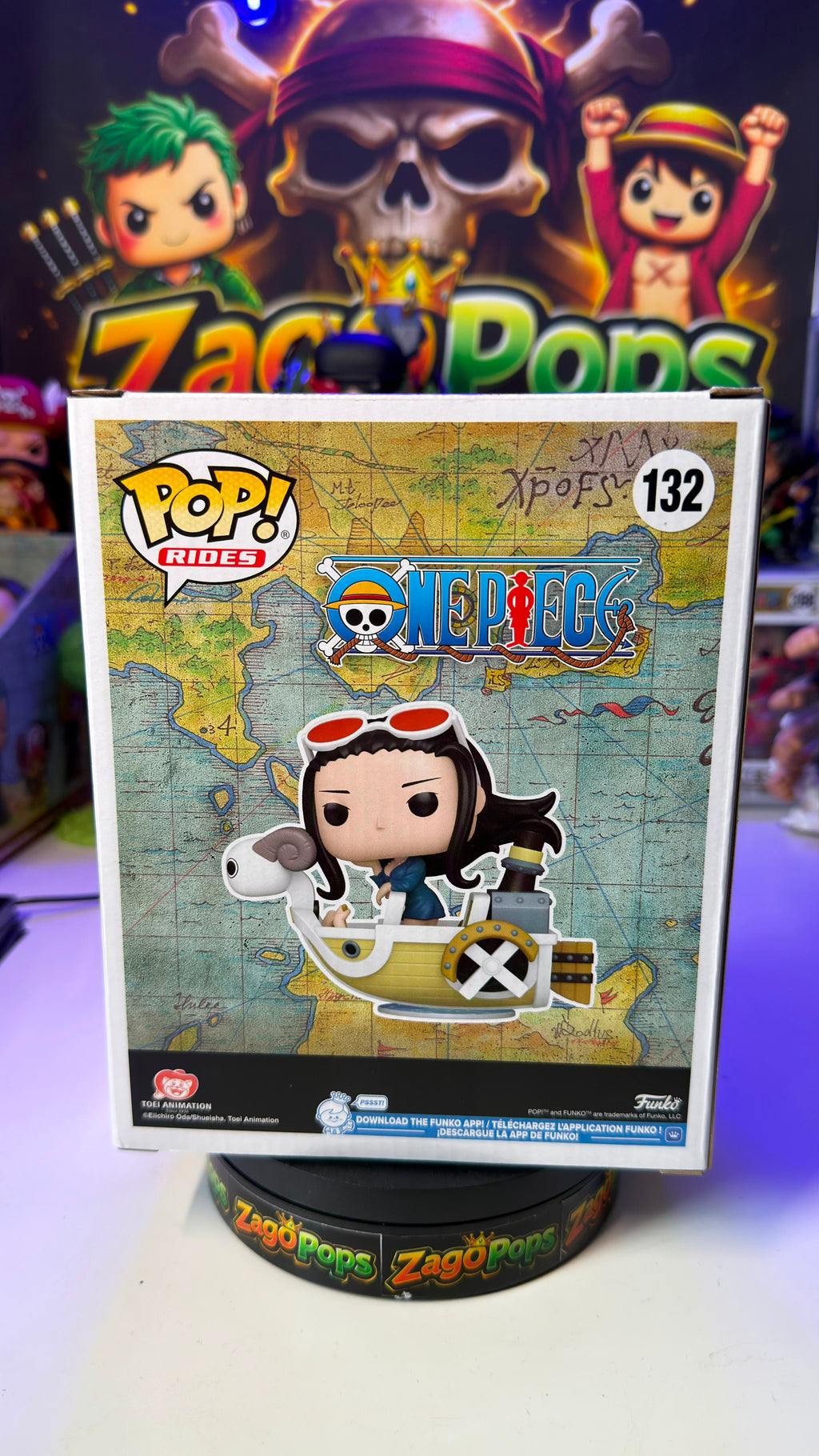 Funko Pop Nico Robin with Mini Merry II 132 One Piece