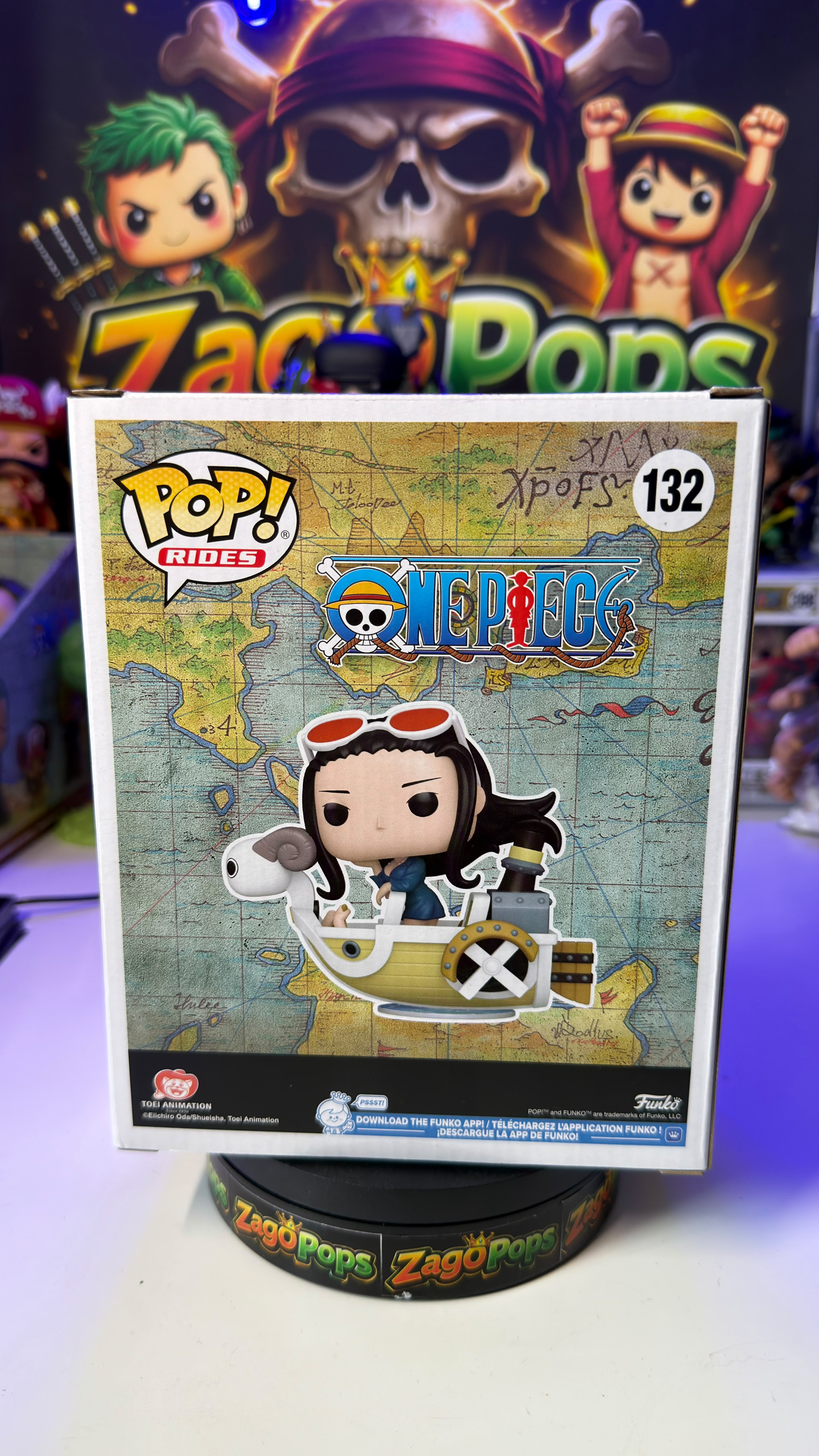 Funko Pop Nico Robin with Mini Merry II 132 One Piece
