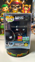 Funko Pop Radiant Black 60 Glows in the Dark Limited Edition 5000pcs